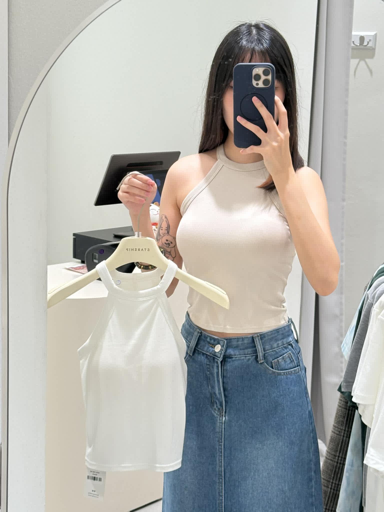 Padded Sleeveless Singlet