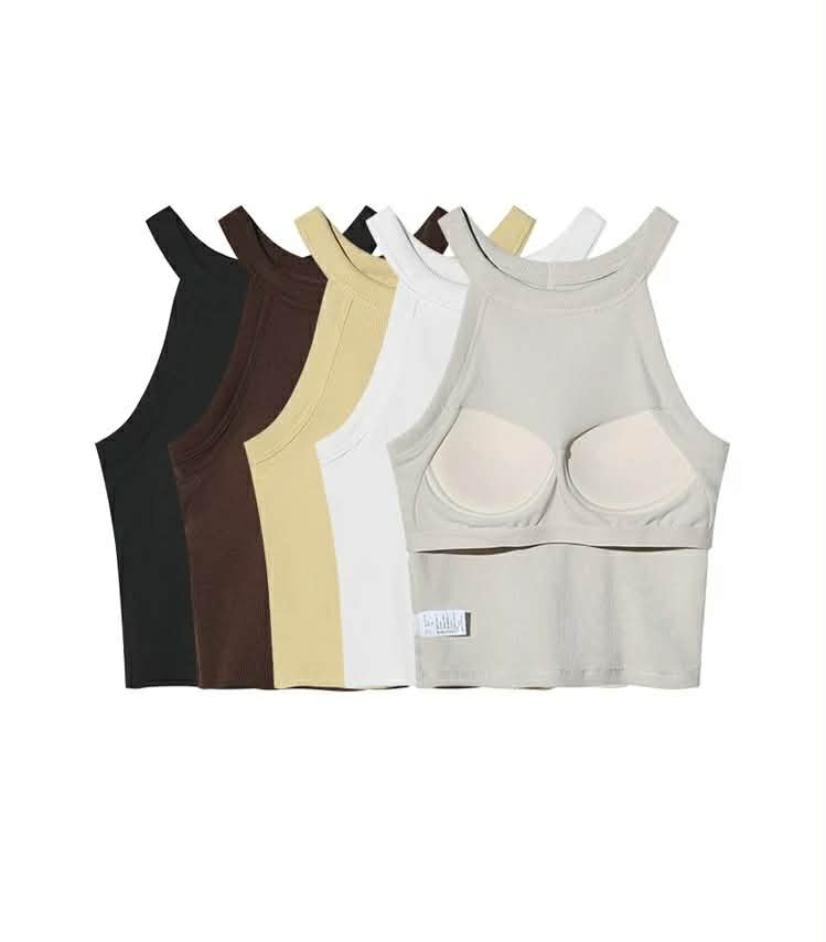 Padded Sleeveless Singlet