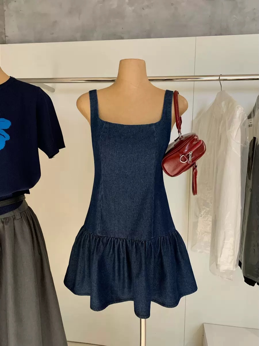 Denim Sleeveless Dress