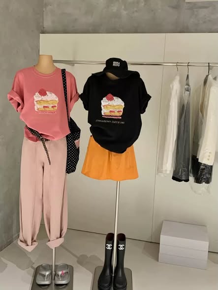 Cupcake Oversized T-Shirt