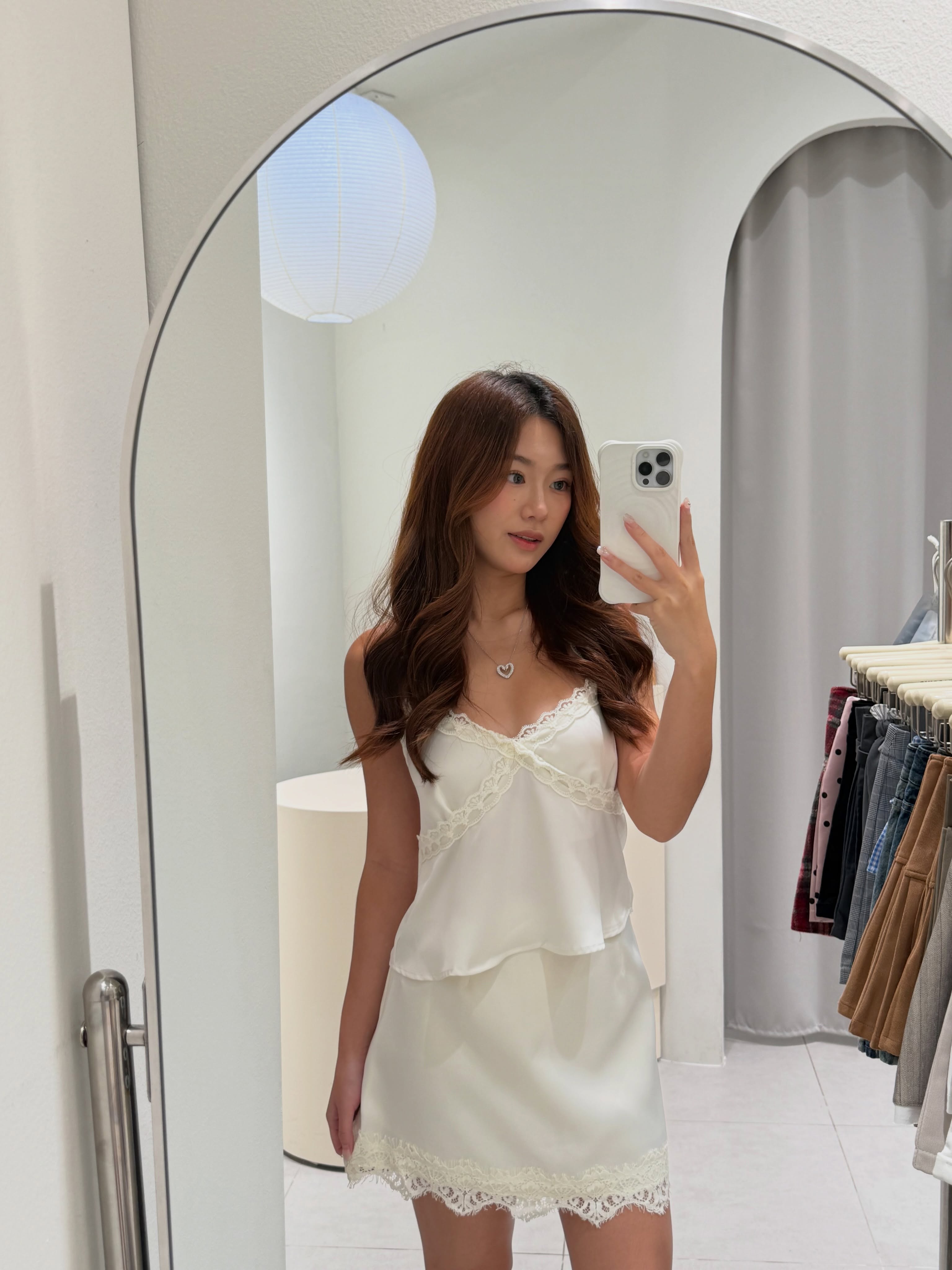 Satin Halter Blouse