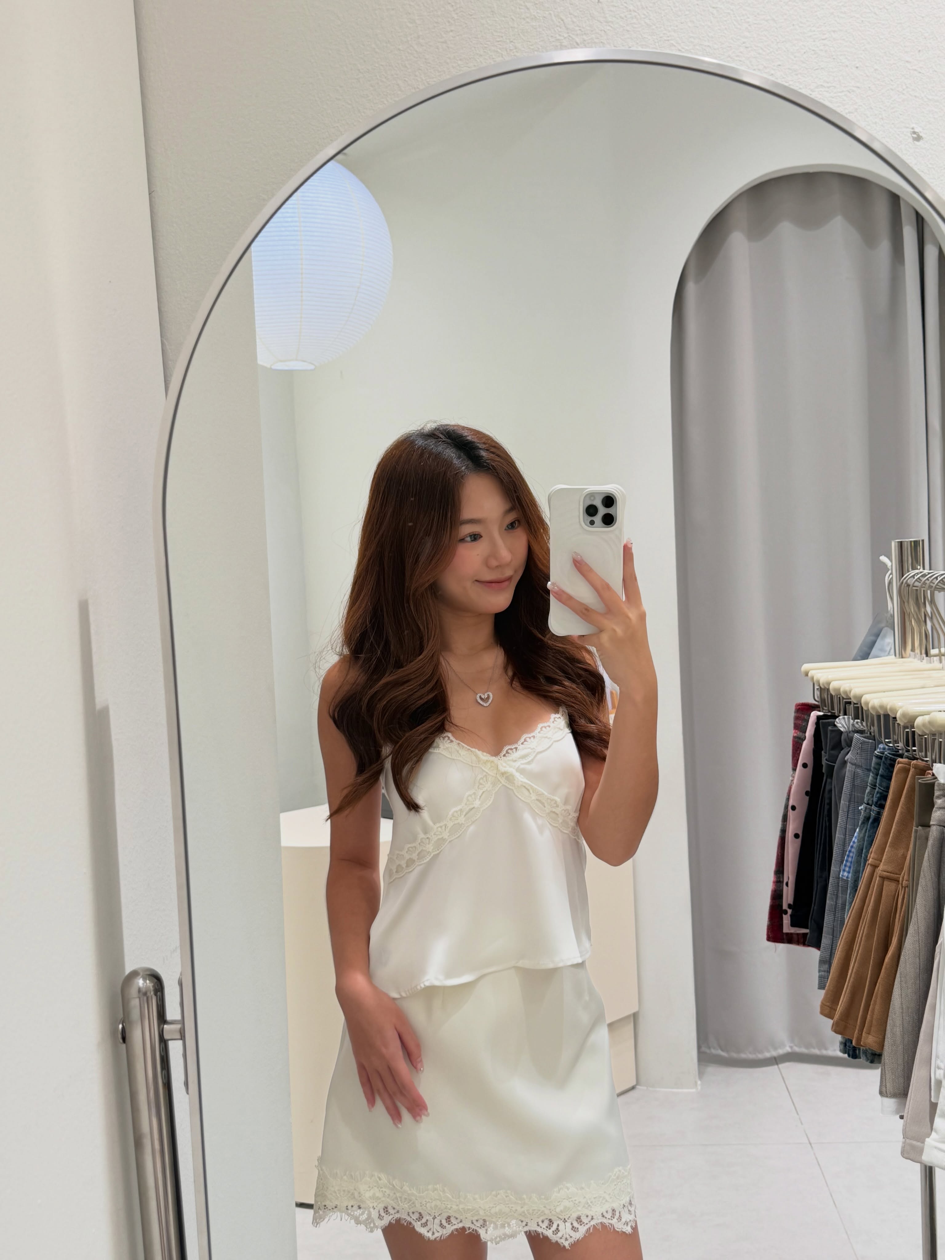 Satin Halter Blouse