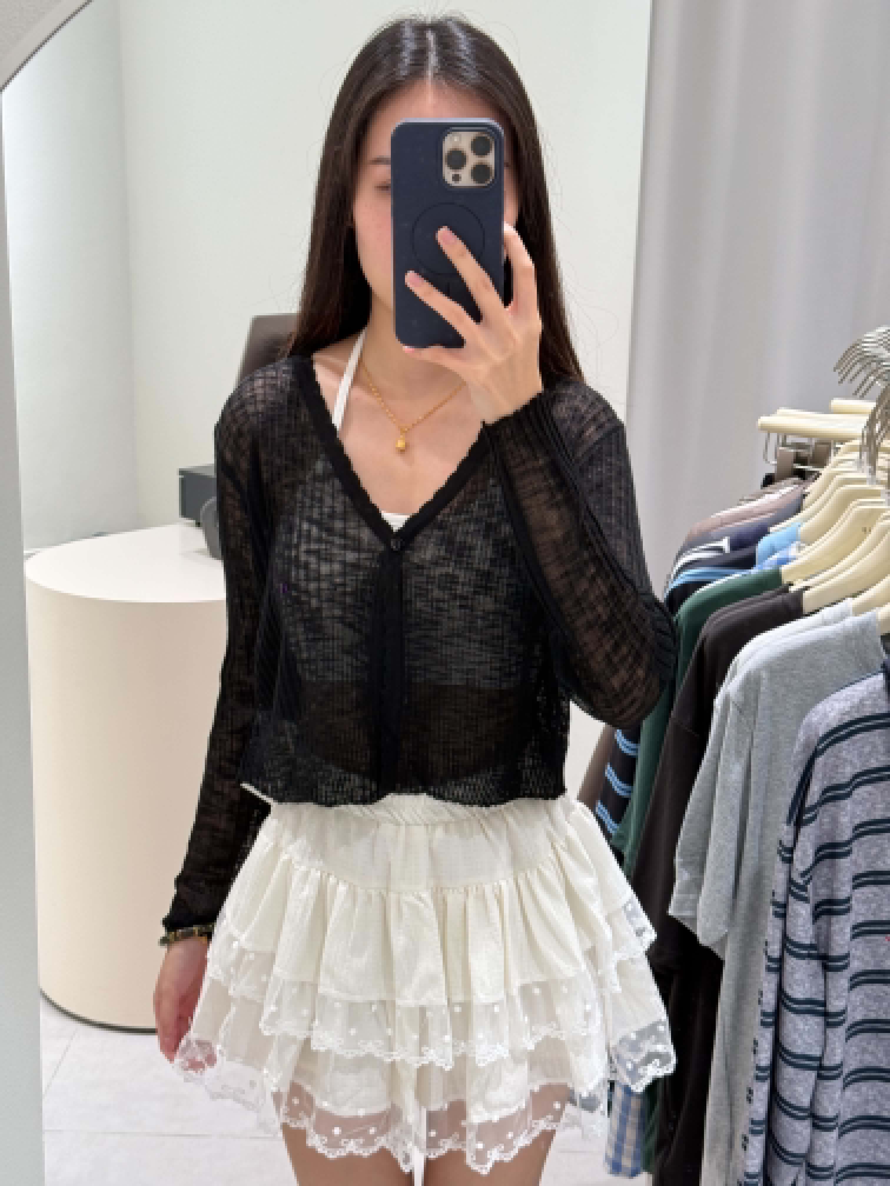 Translucent Cardigan