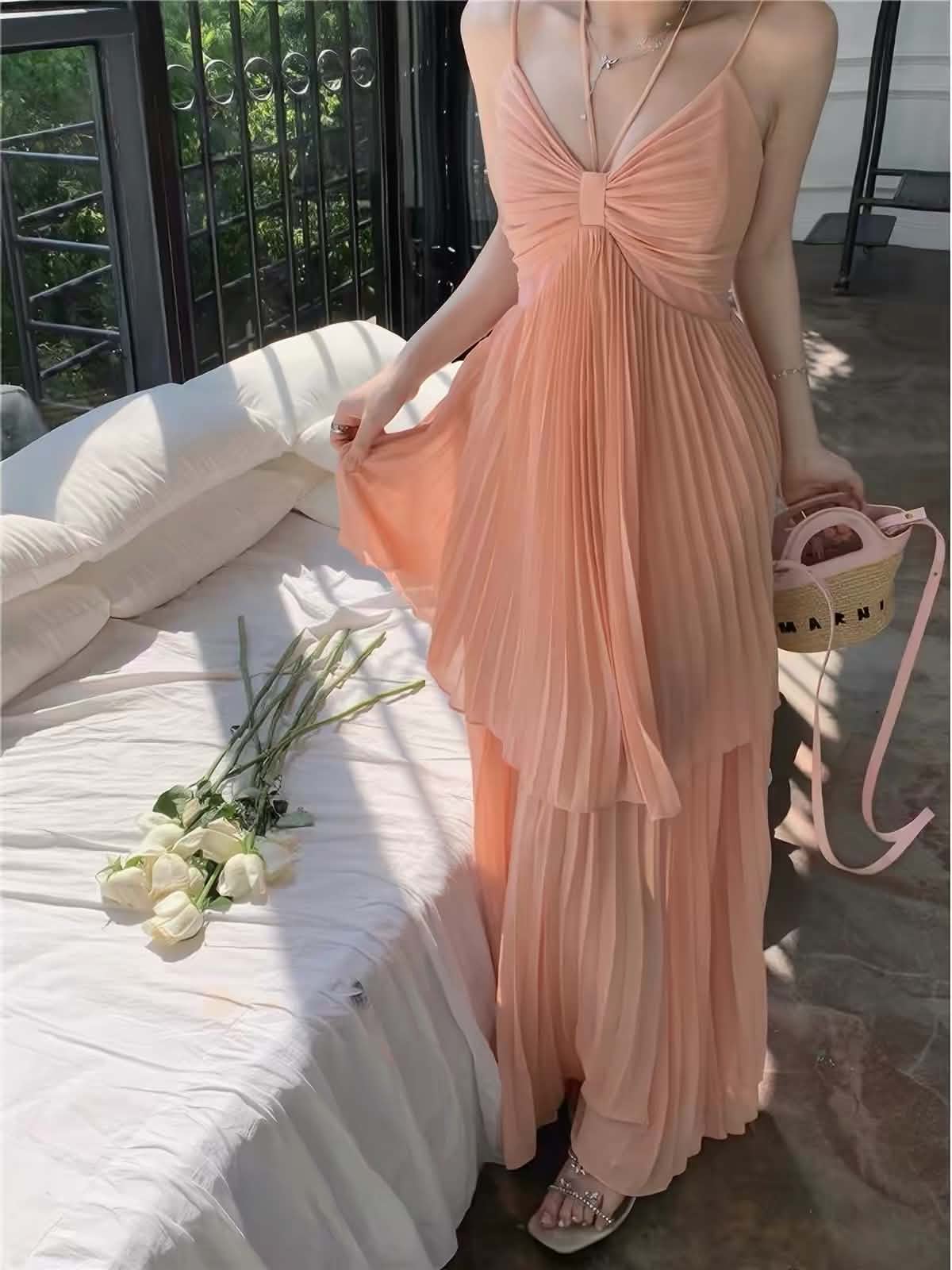 Sleeveless Maxi Long Dress