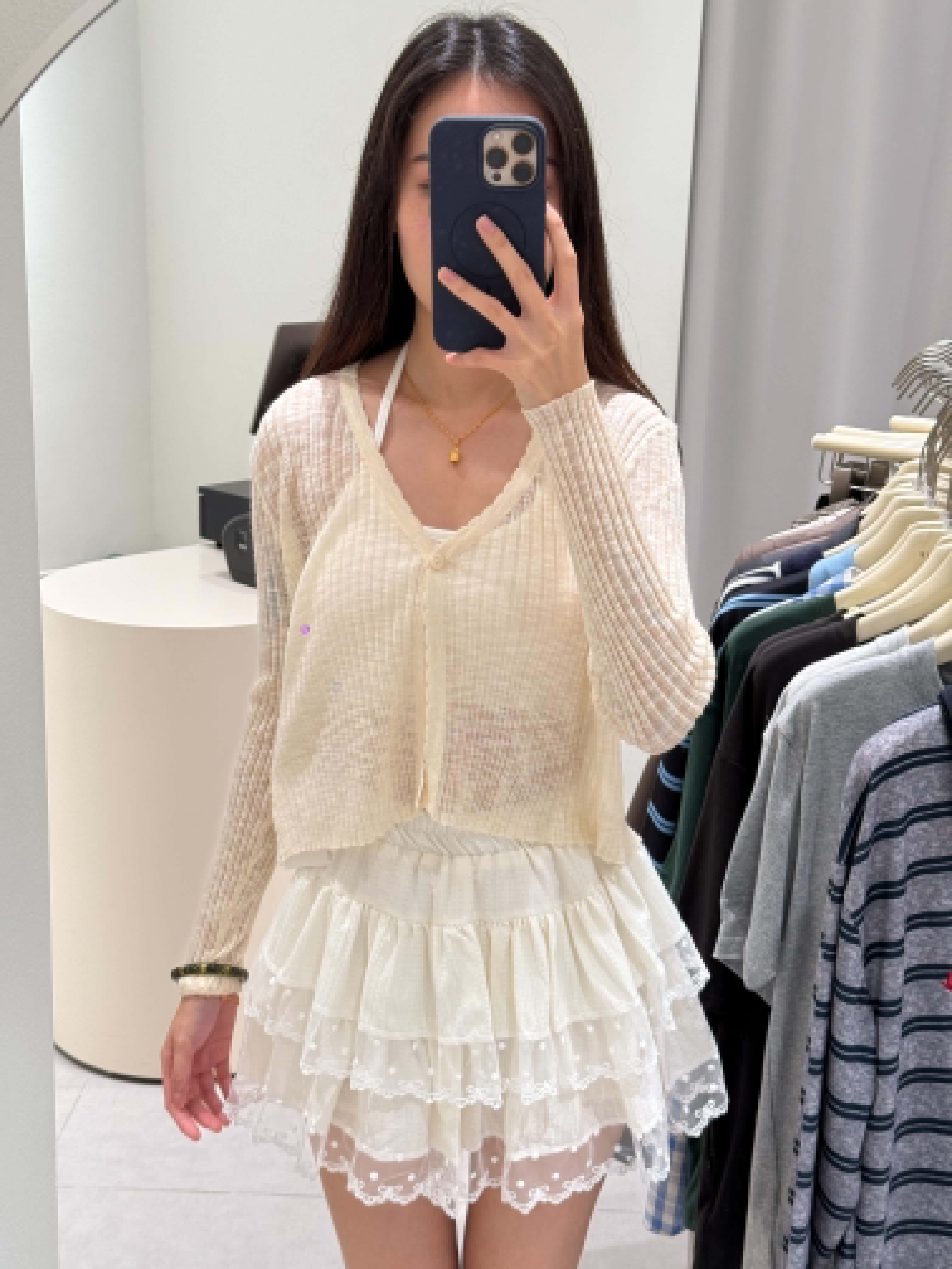 Translucent Cardigan