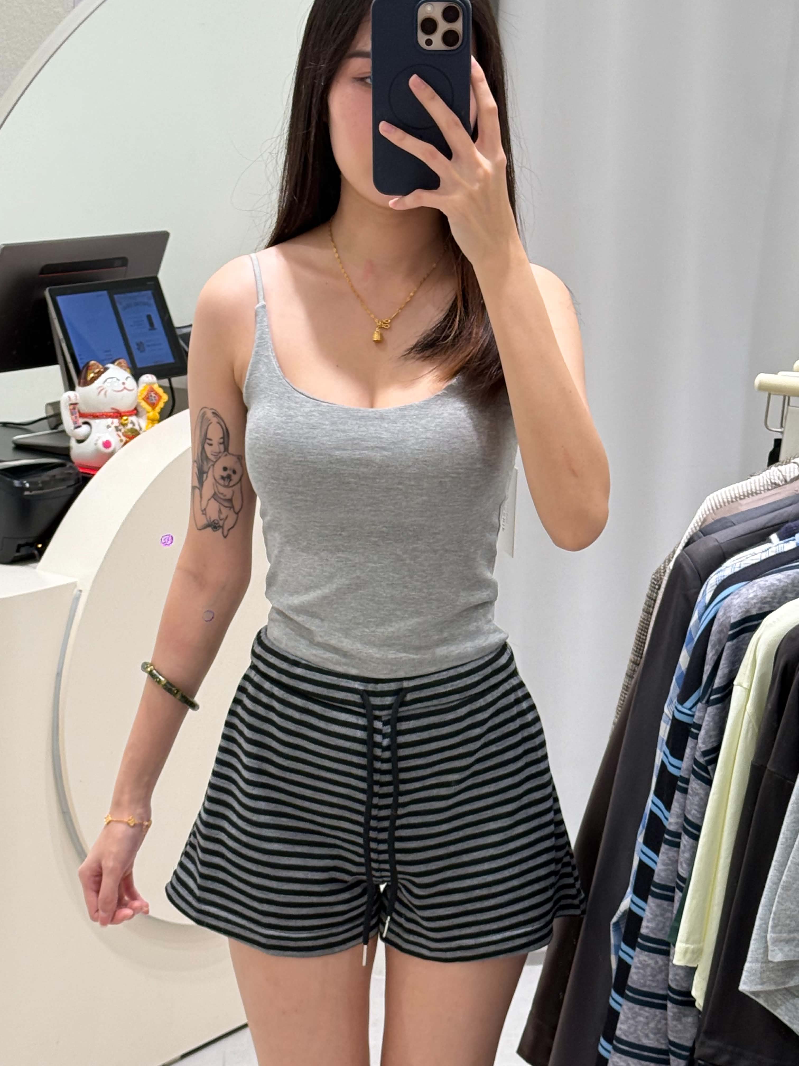 Comfy Stripes Shorts