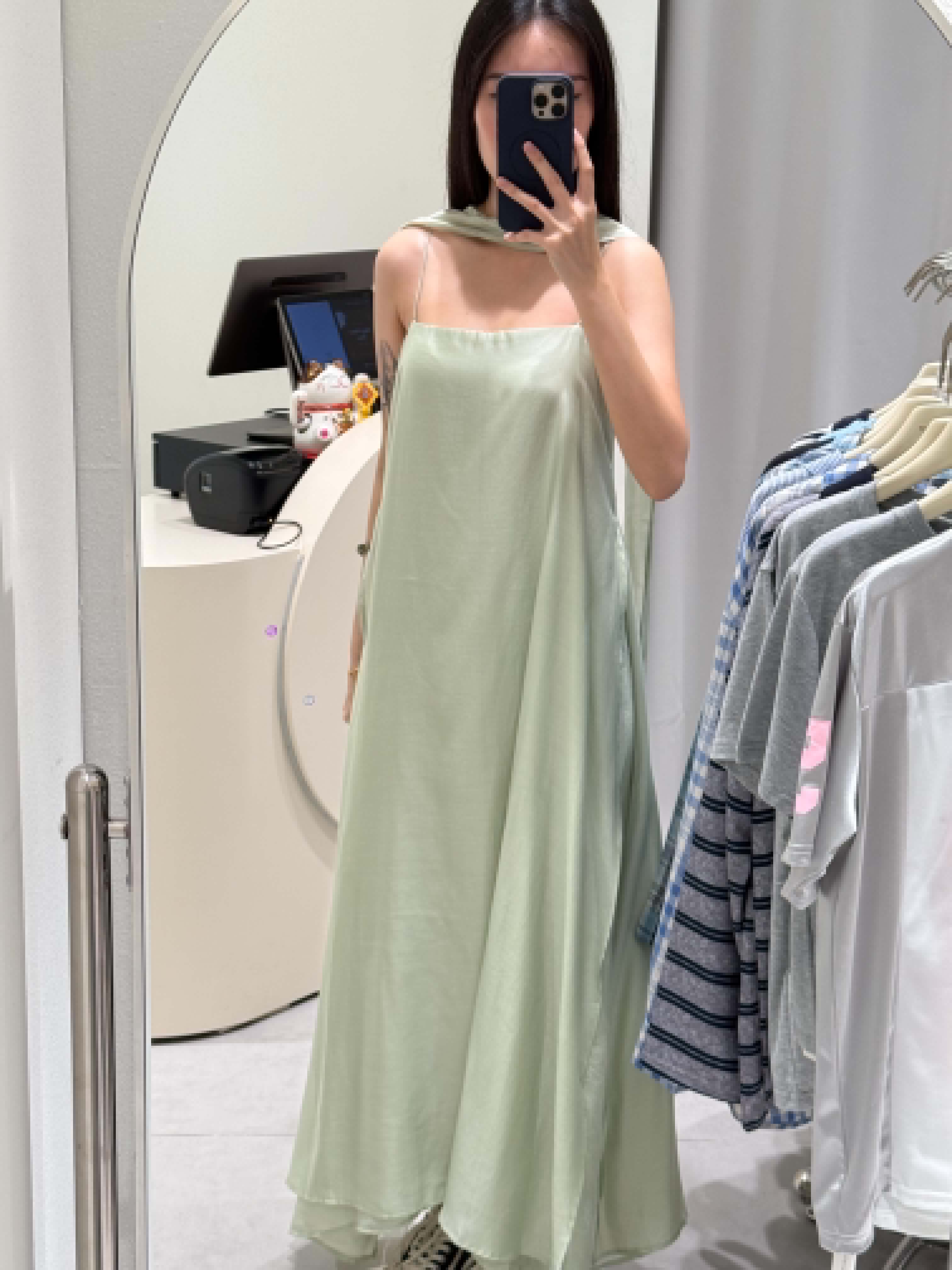 French Sleeveless Maxi Long Dress