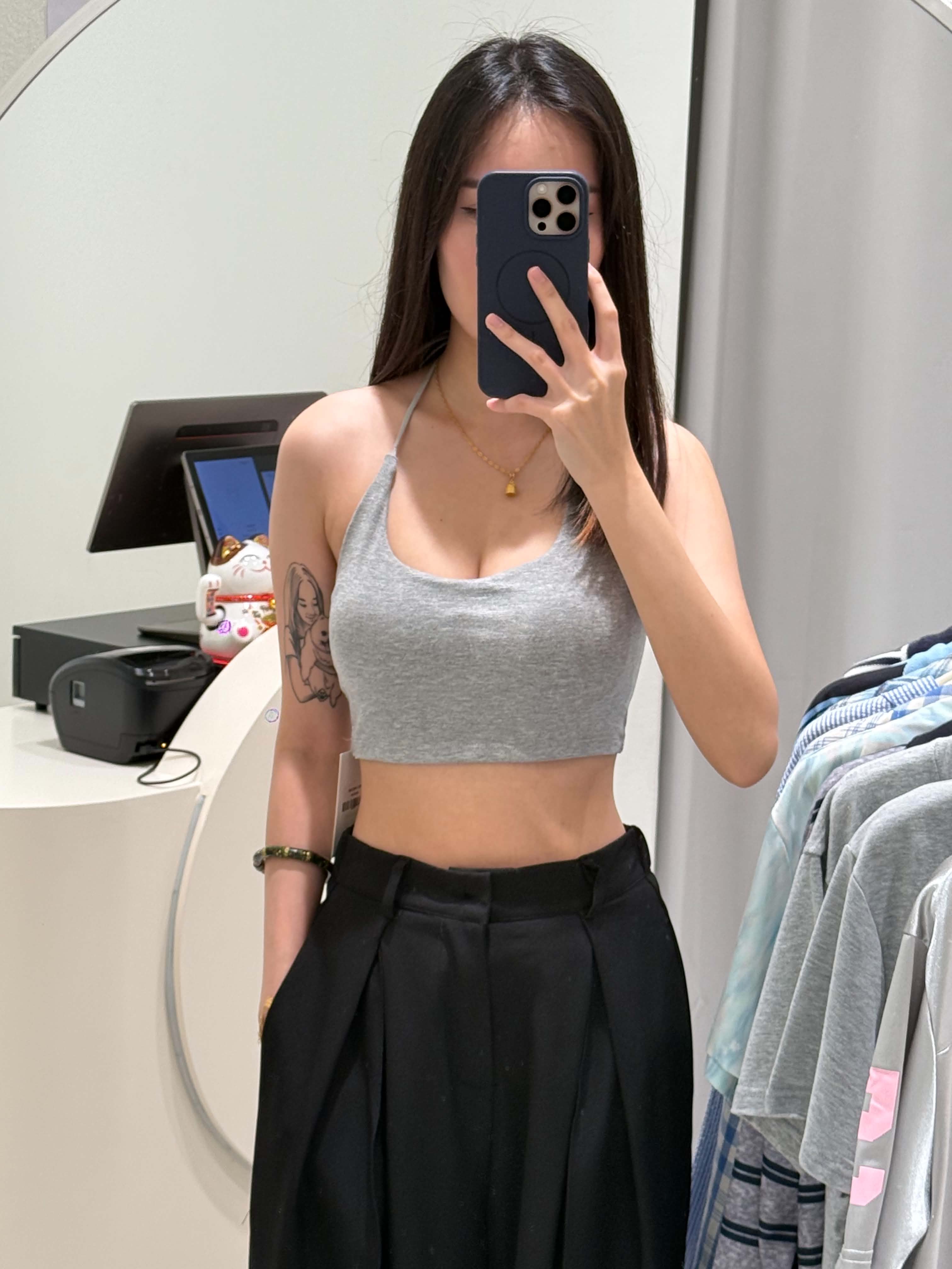 Padded Halter Top