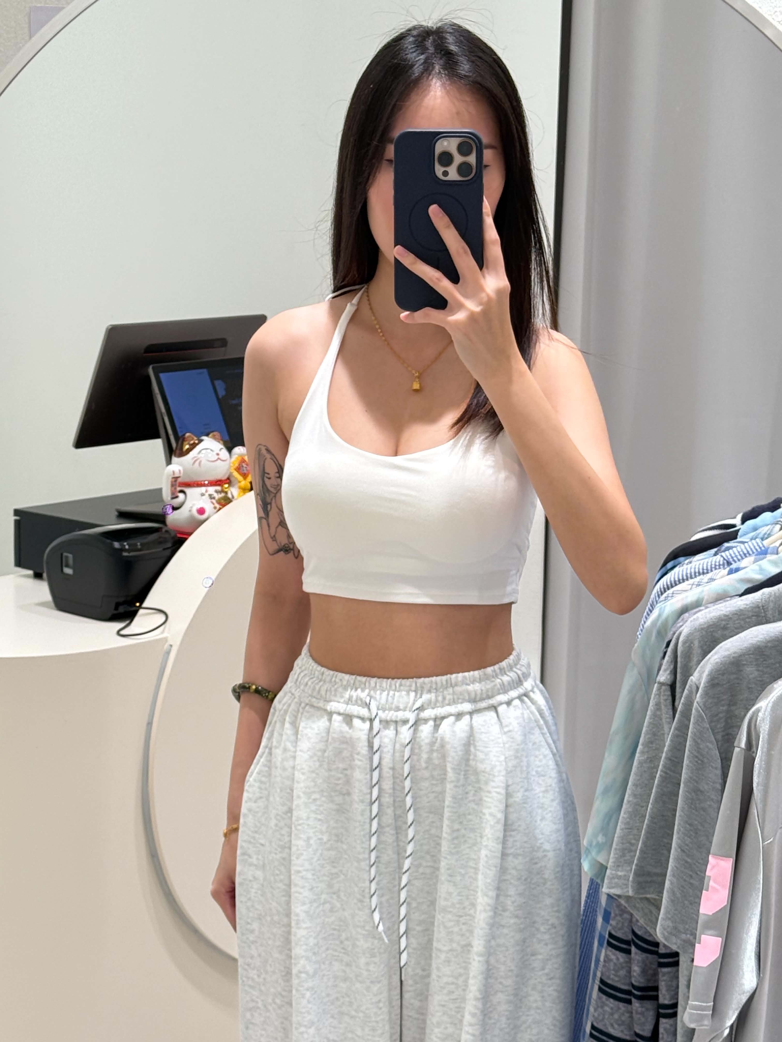 Padded Halter Top