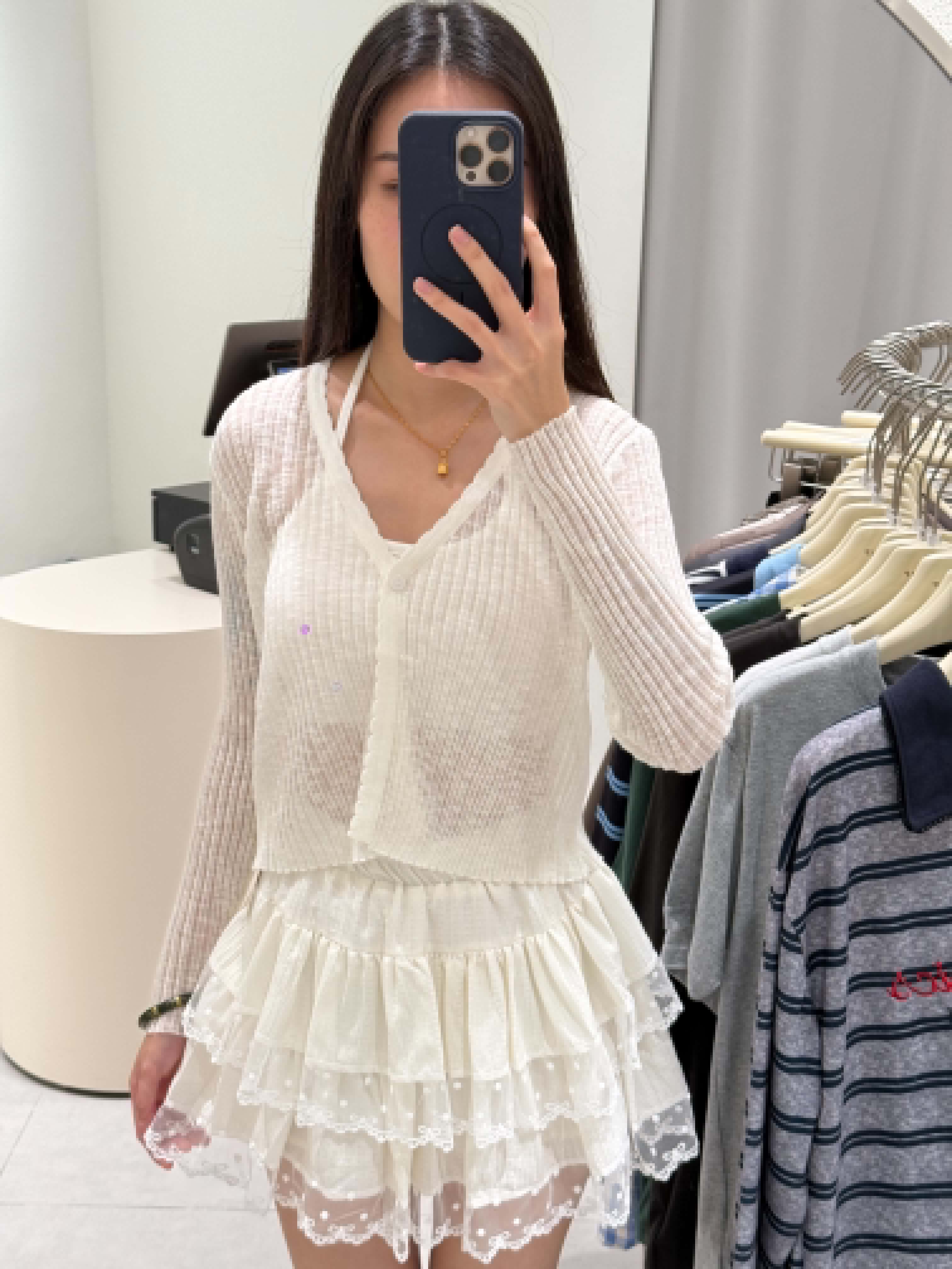 Translucent Cardigan