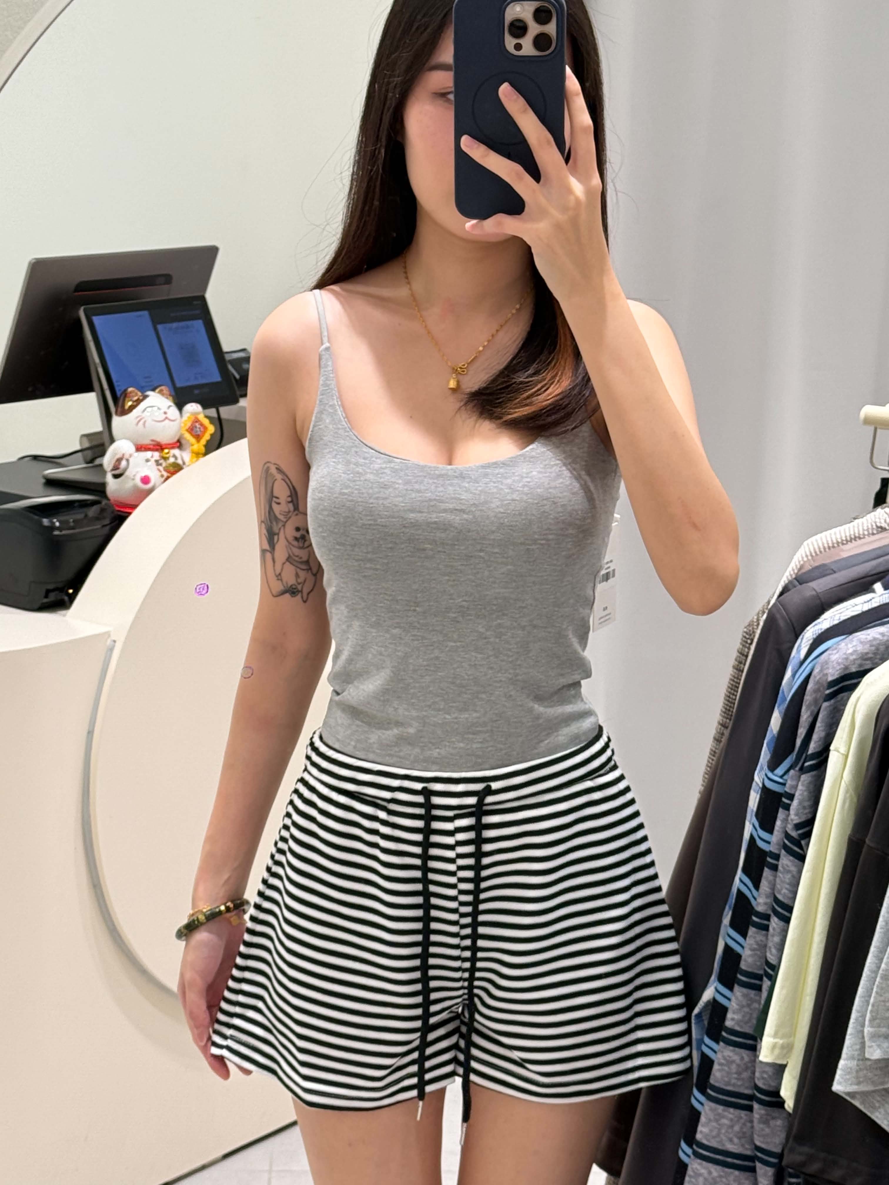 Comfy Stripes Shorts