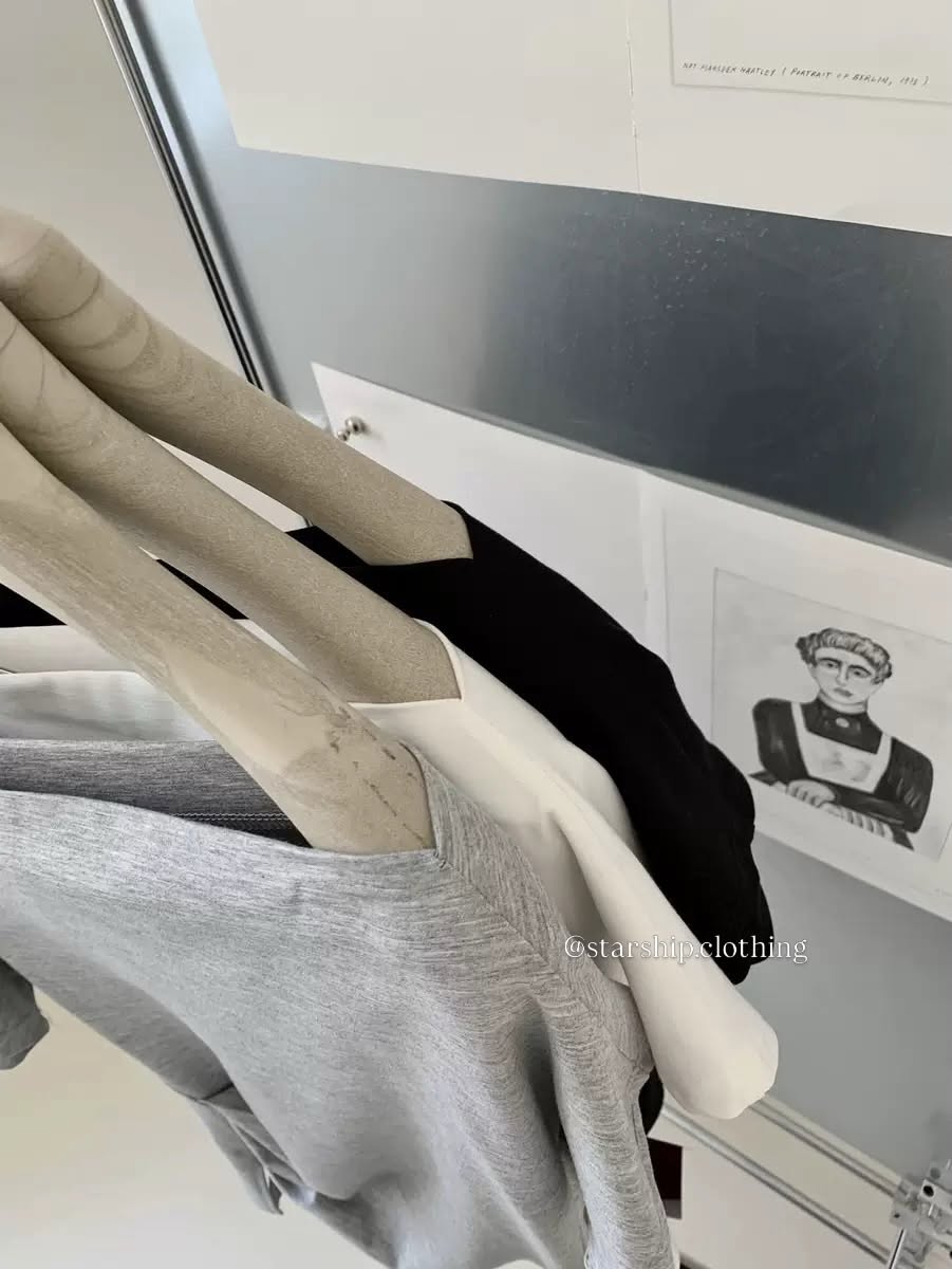 Slanted Shoulder T-Shirt