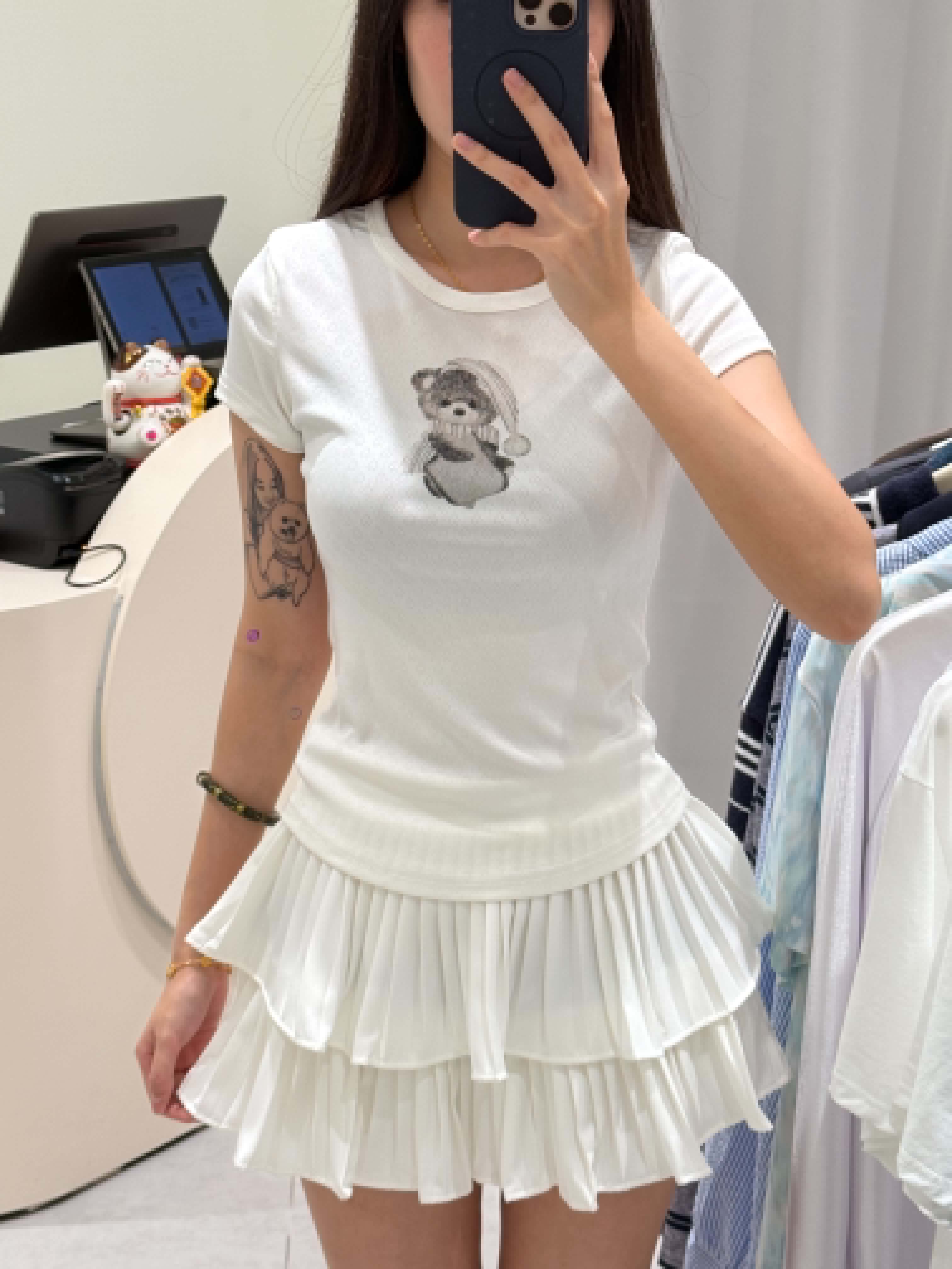 Bear Short Sleeve Top