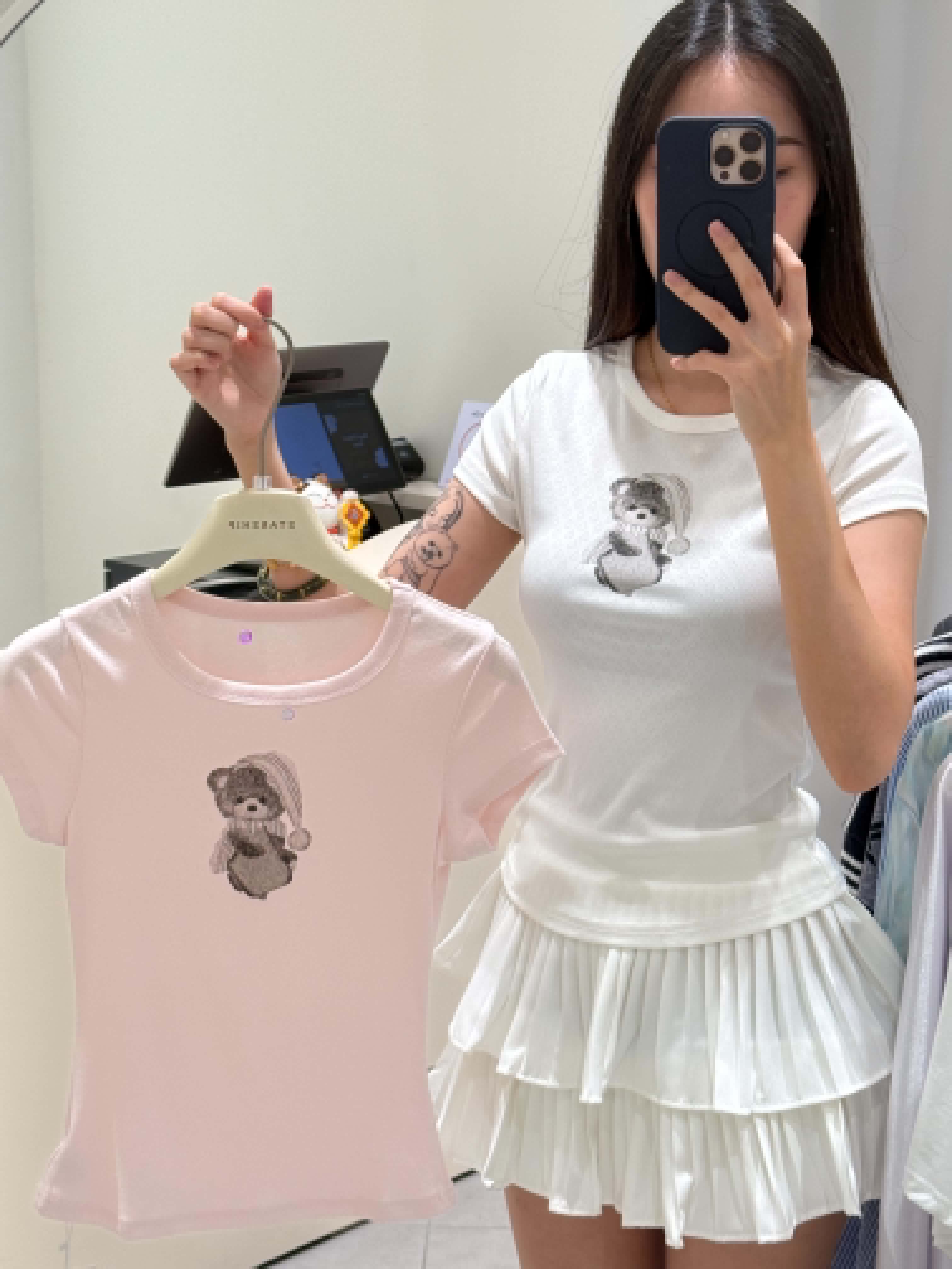 Bear Short Sleeve Top