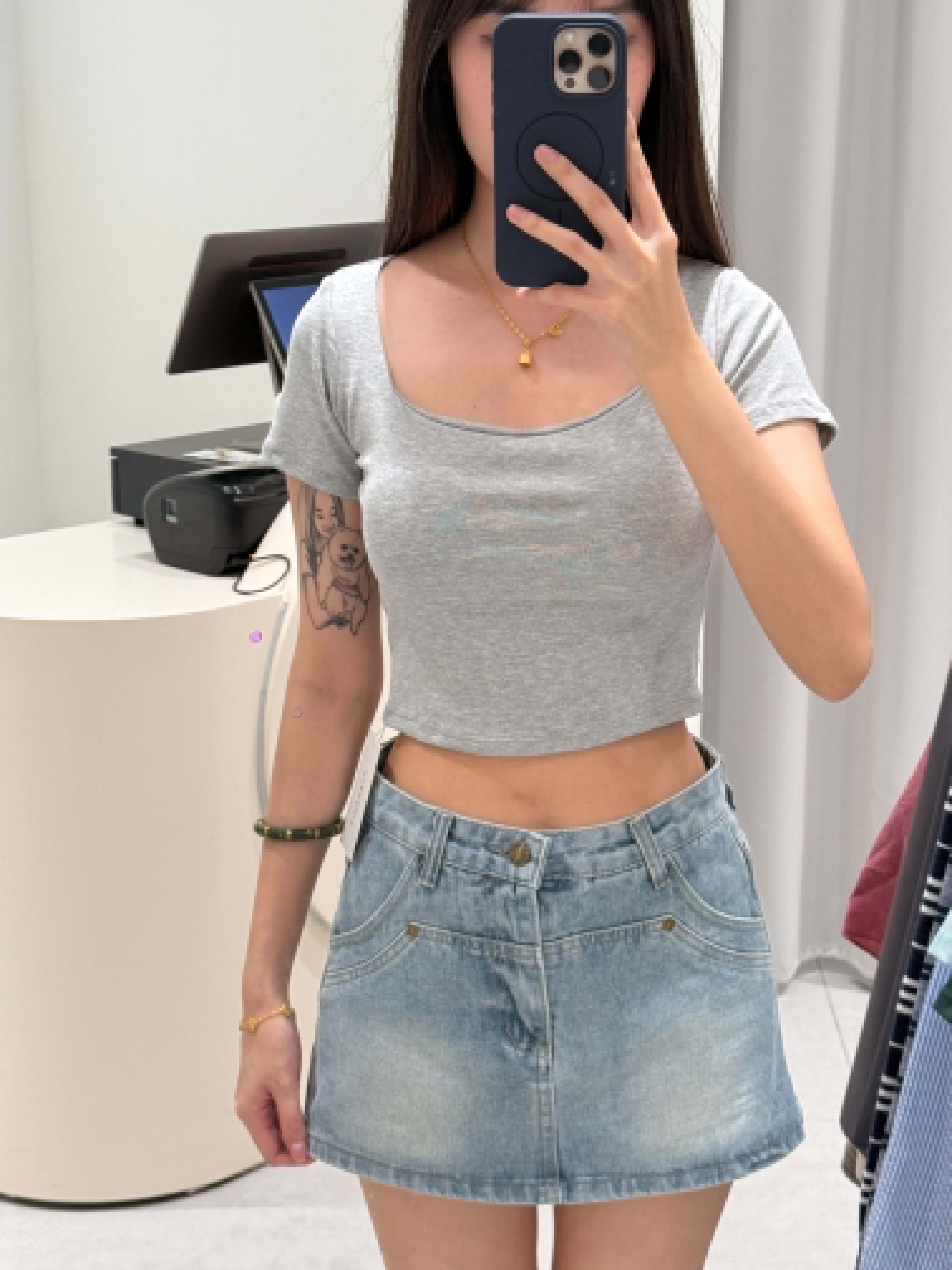 Cross Back Padded Crop Top
