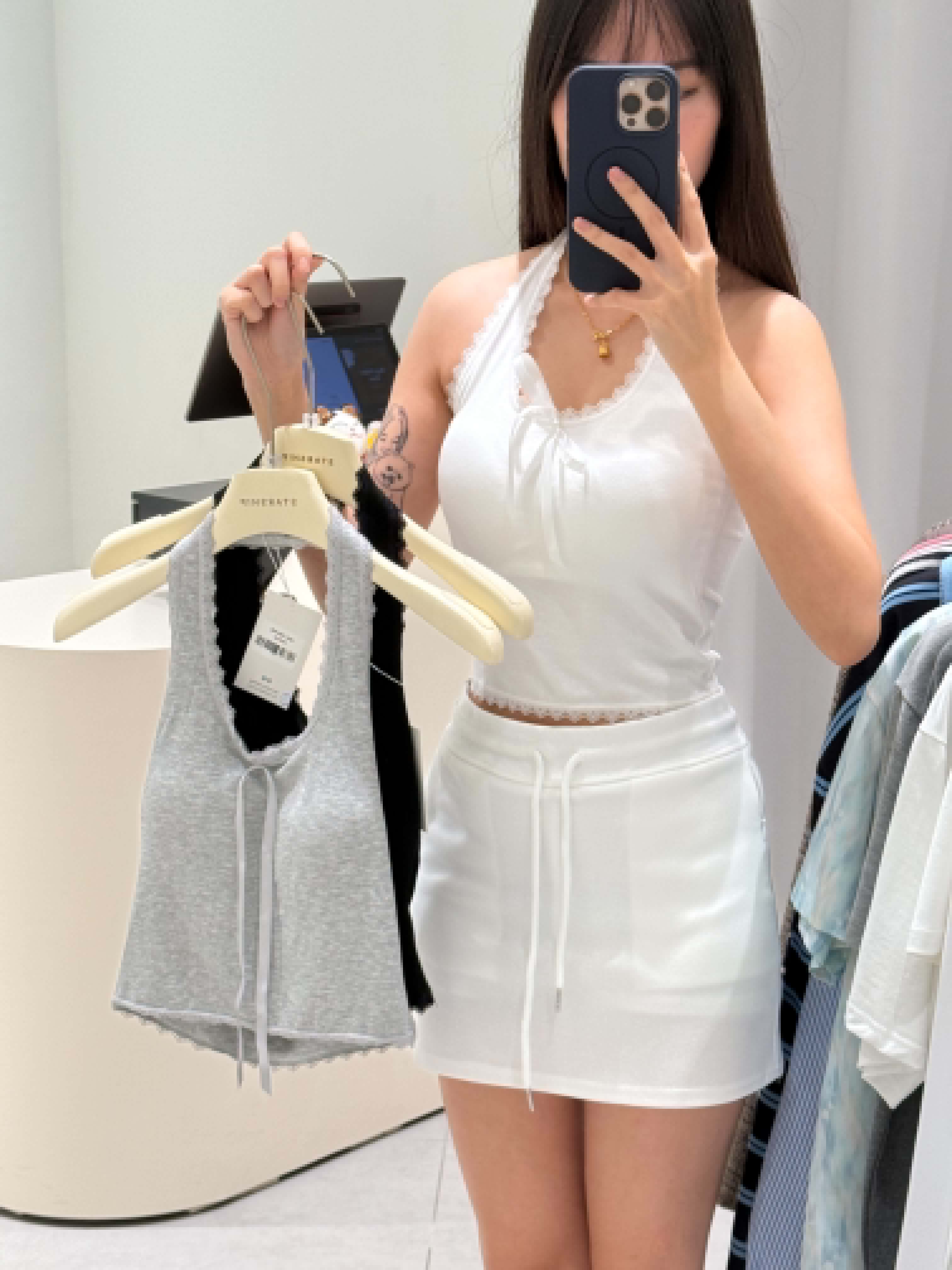 Halter Padded Crop Top