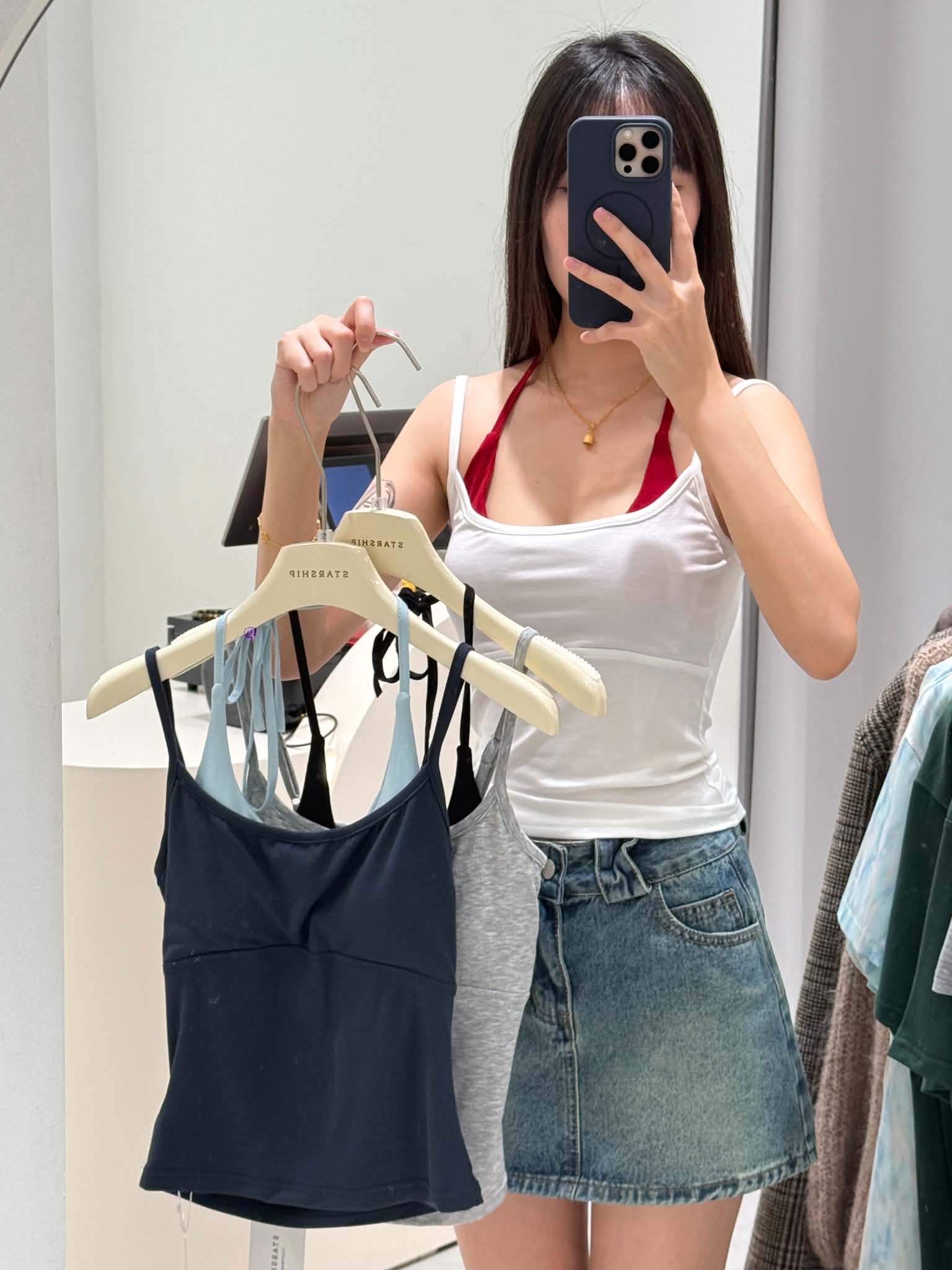 Attached Two-Piece Padded Singlet