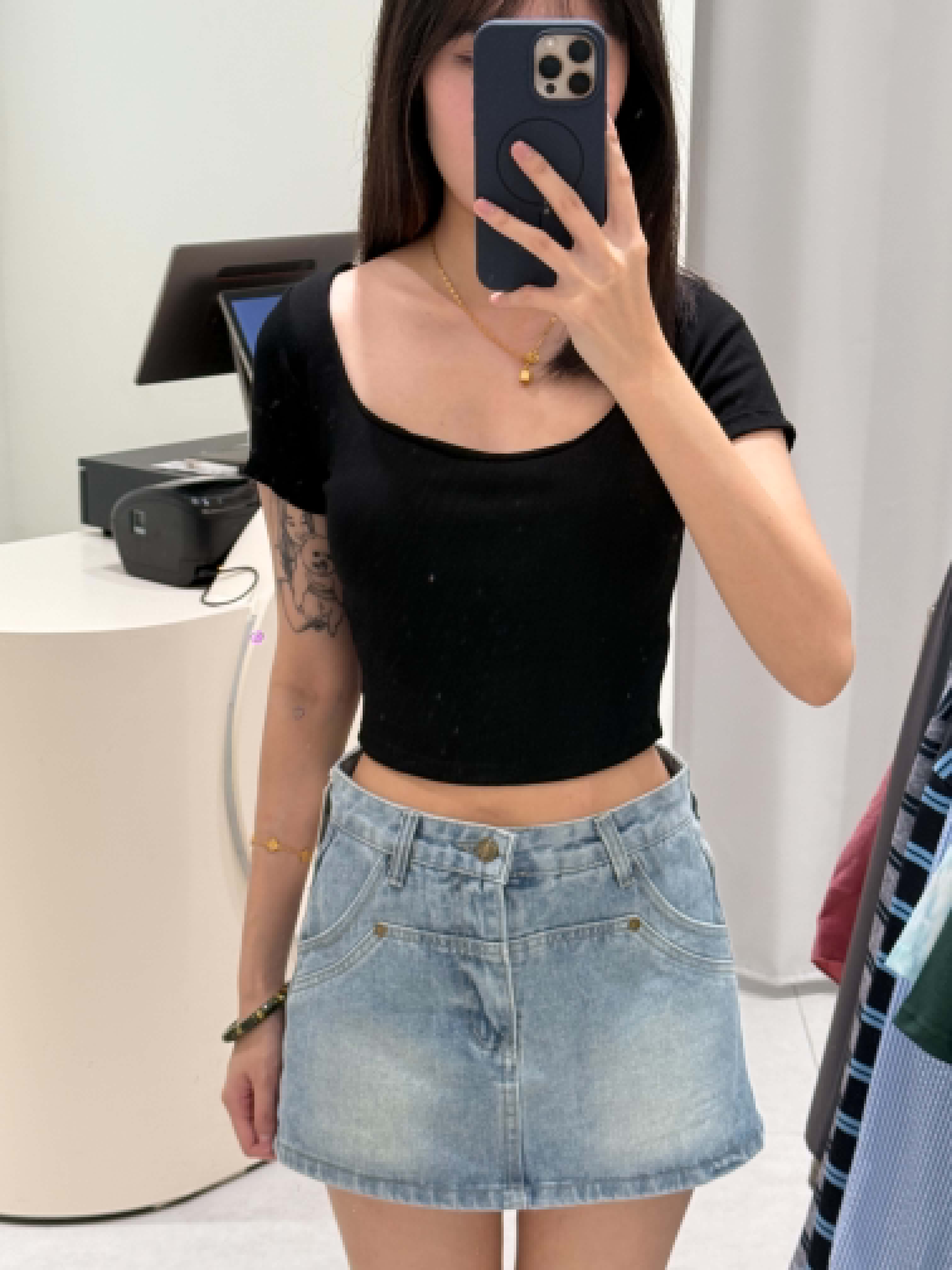 Cross Back Padded Crop Top