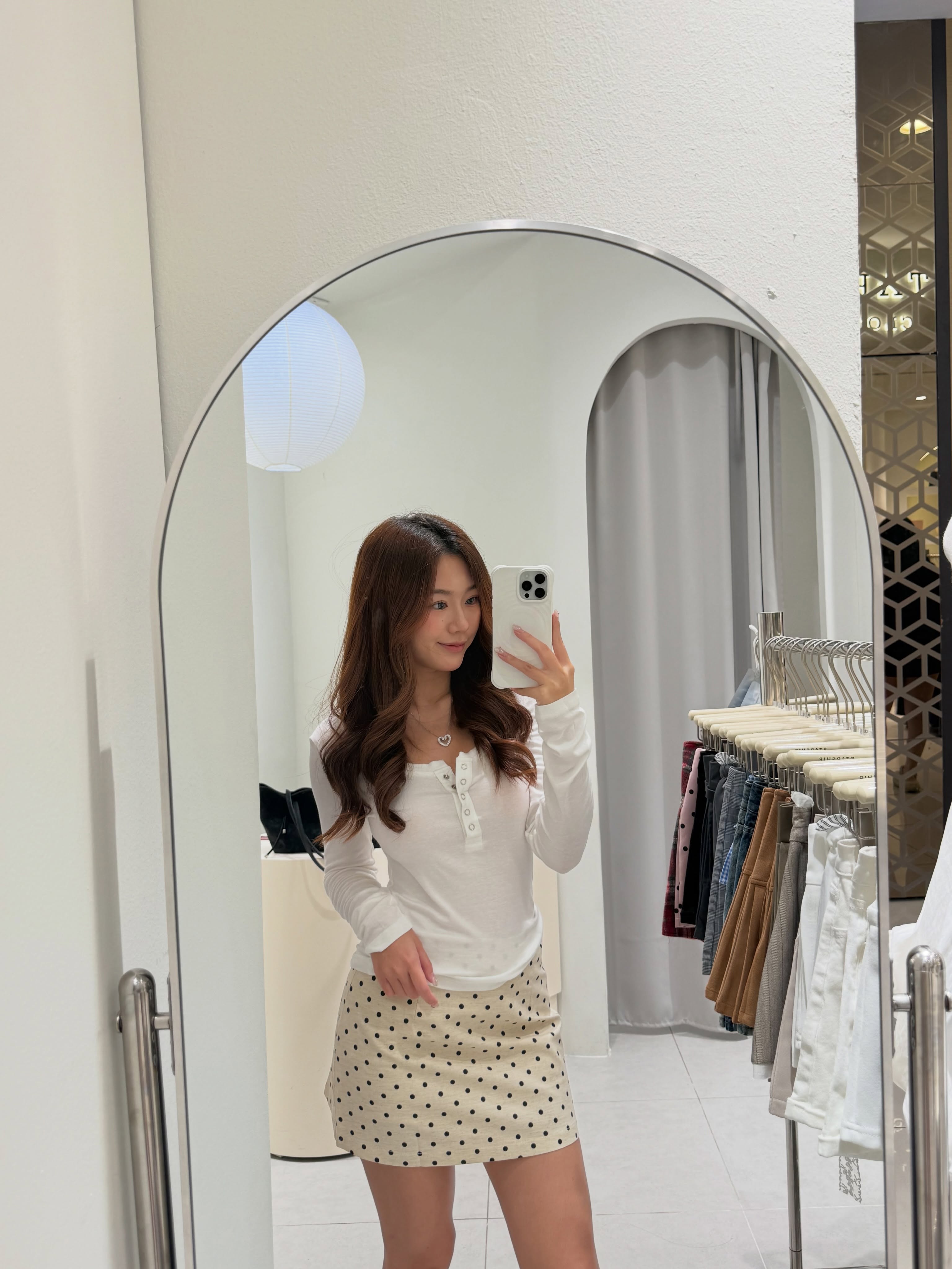 Long Sleeve Wide Neck Blouse