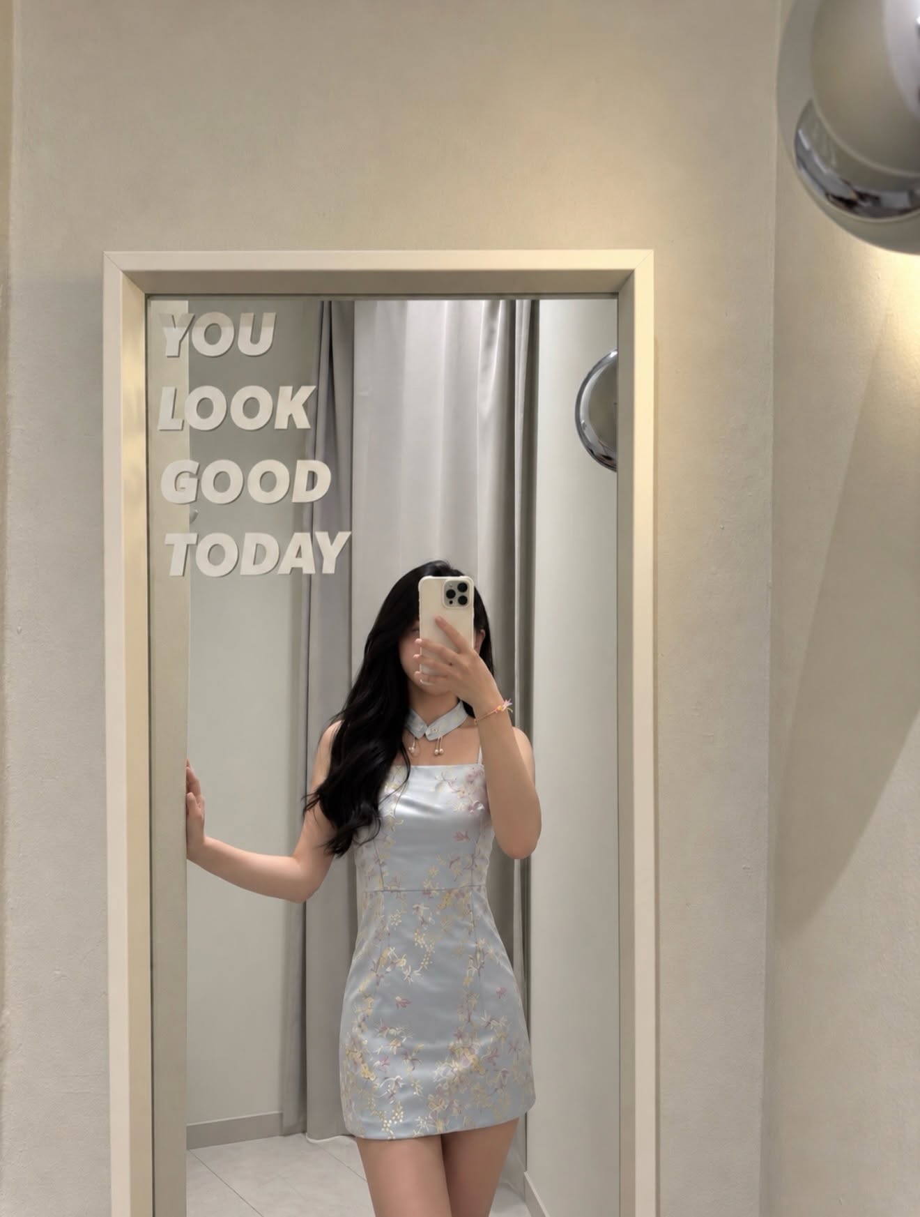 Sleeveless Embroidered Cheongsam