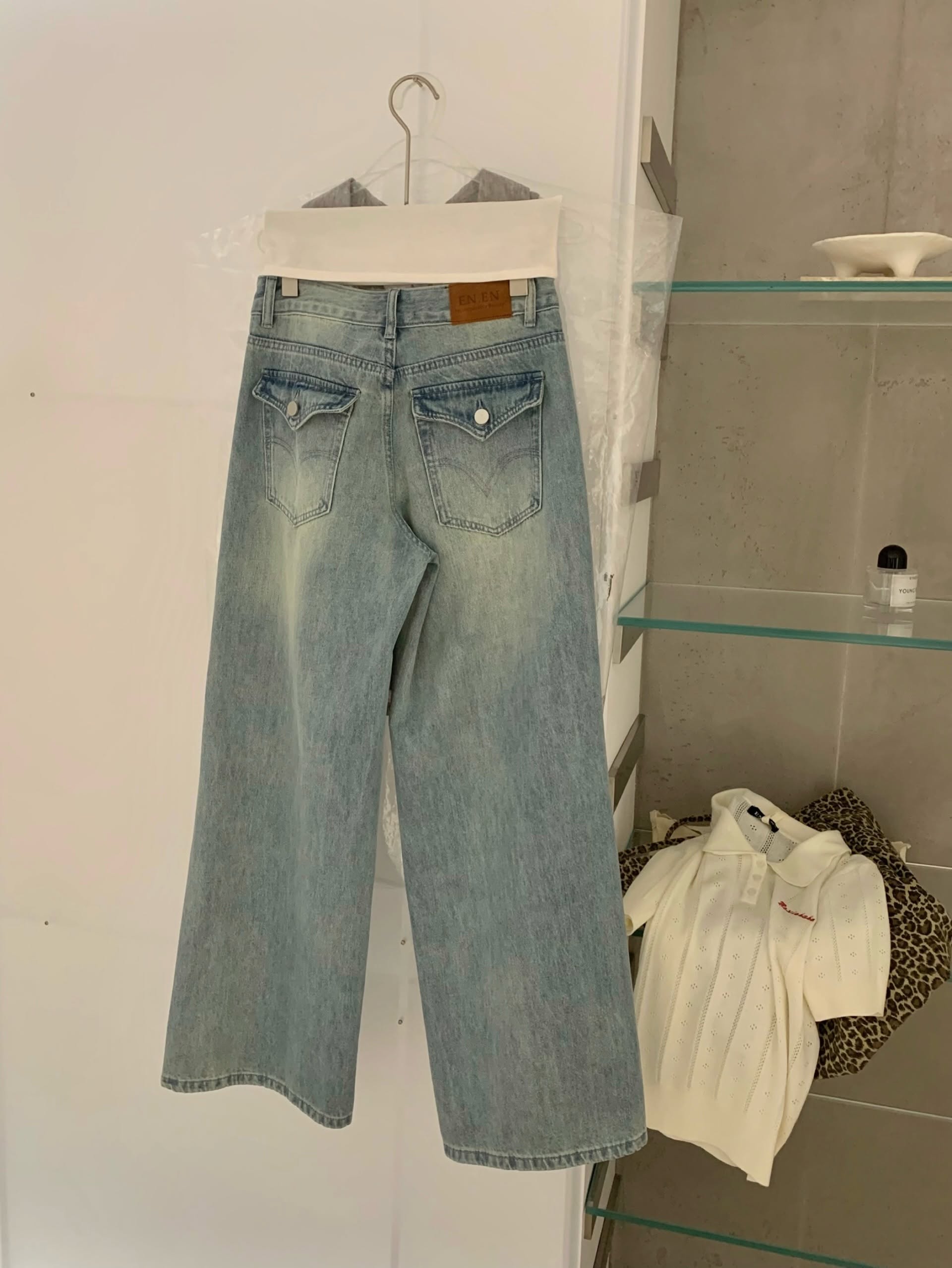 Light Blue Denim Pants