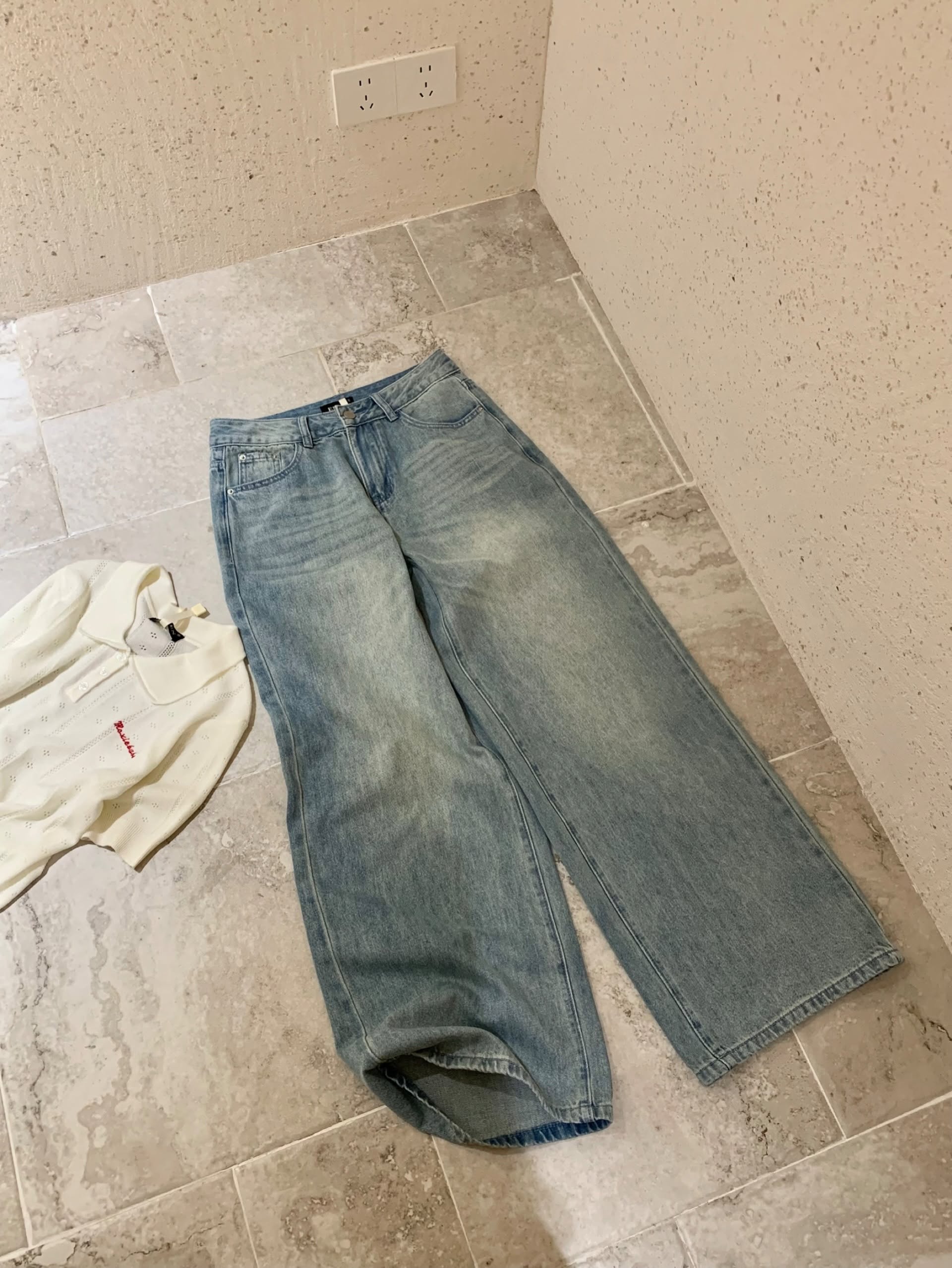 Light Blue Denim Pants
