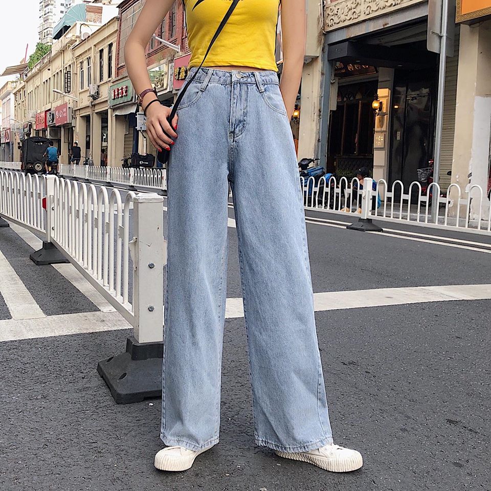 Serene high waist denim pants