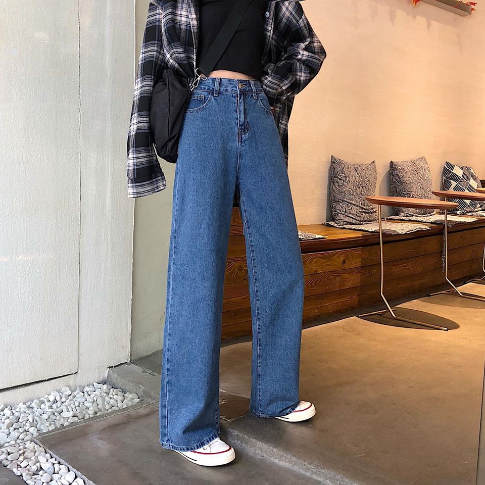 Serene high waist denim pants