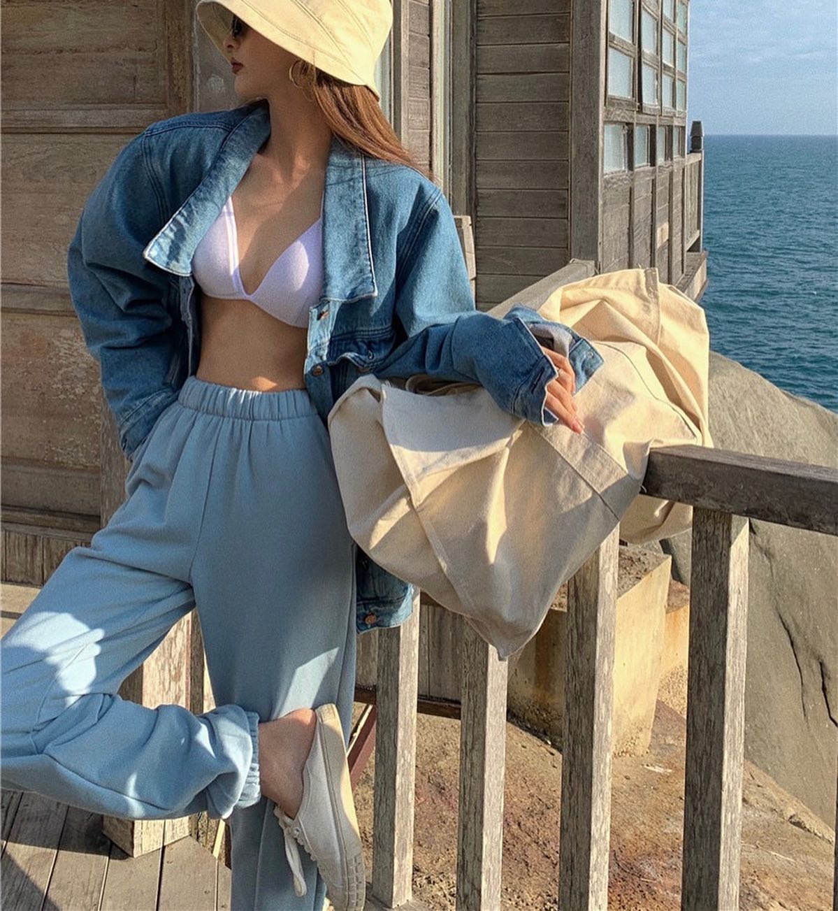 Lisa high waist stretchable pants