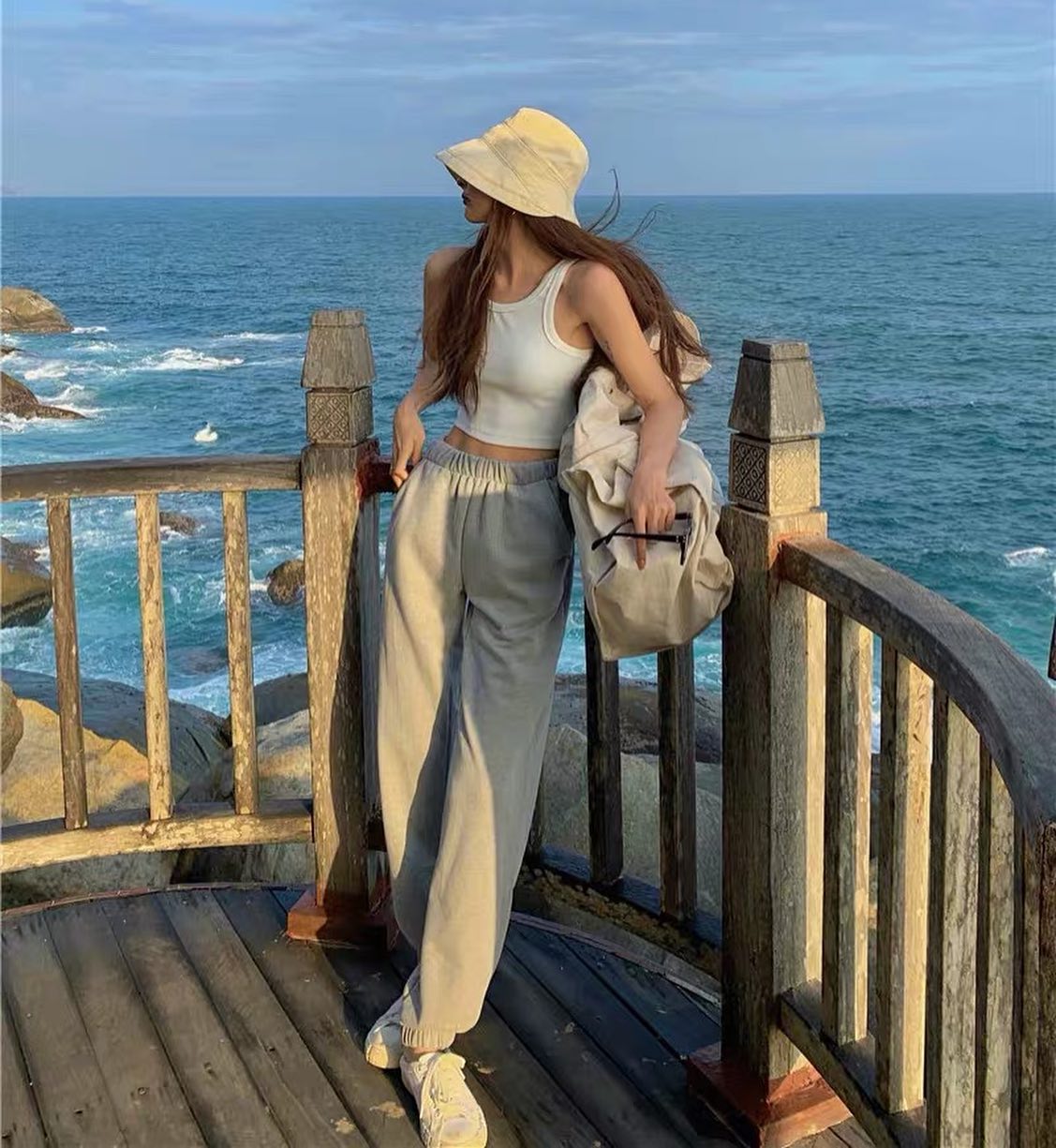 Lisa high waist stretchable pants