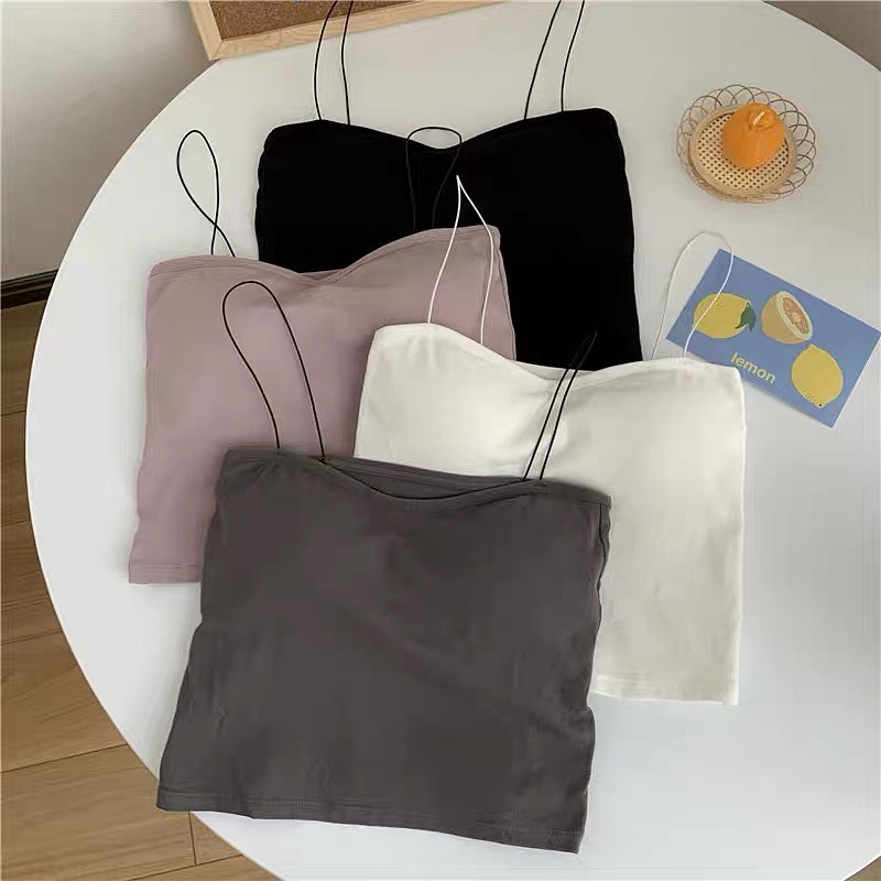 Sleeveless padded singlet