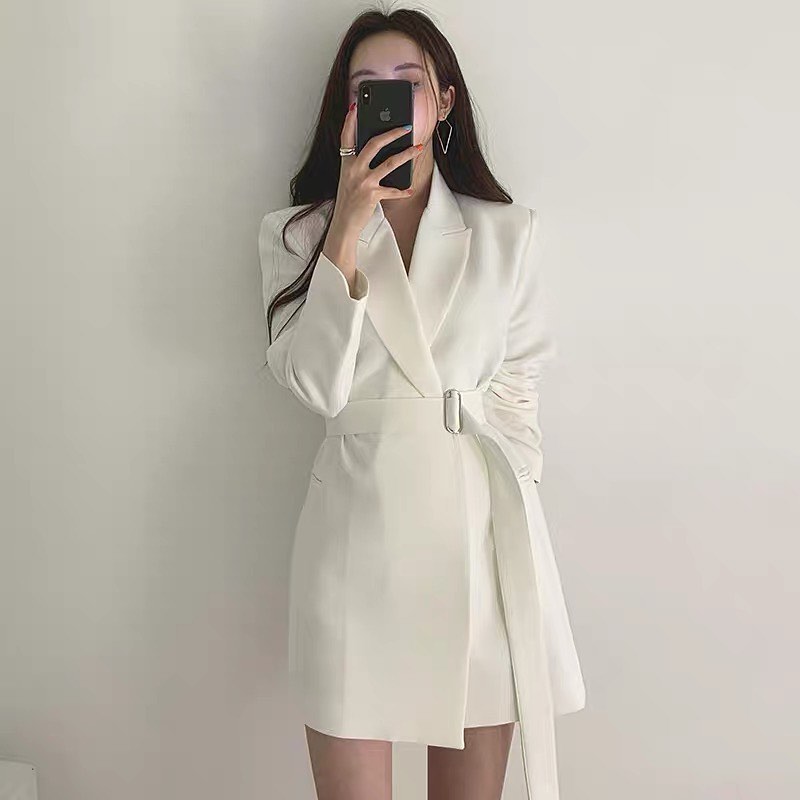 Korean retro suit jacket