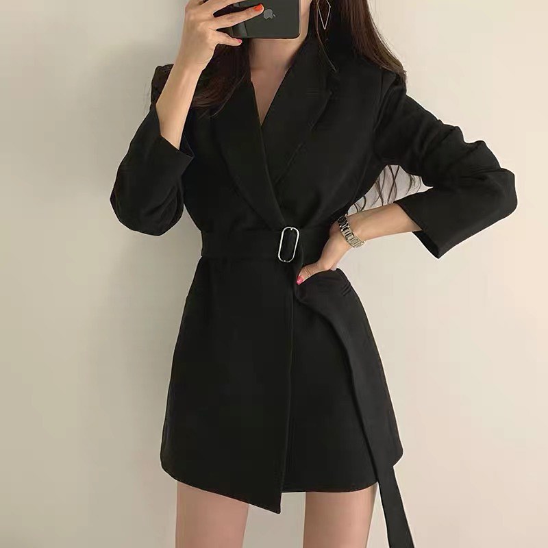 Korean retro suit jacket