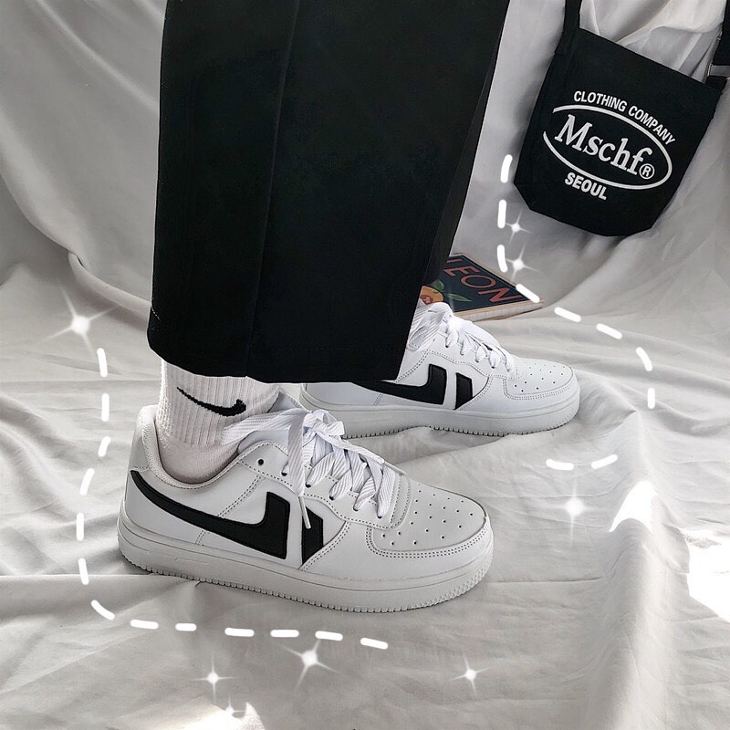 White sneakers