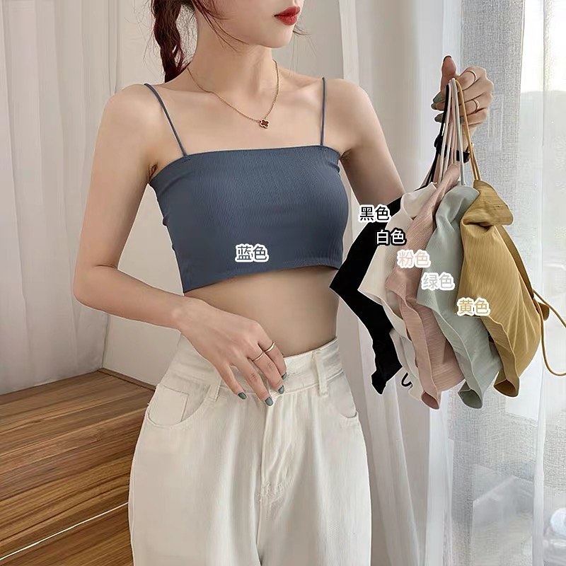 Sleeveless tube bralette