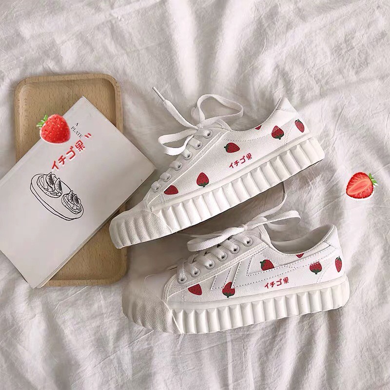 Strawberry sneakers