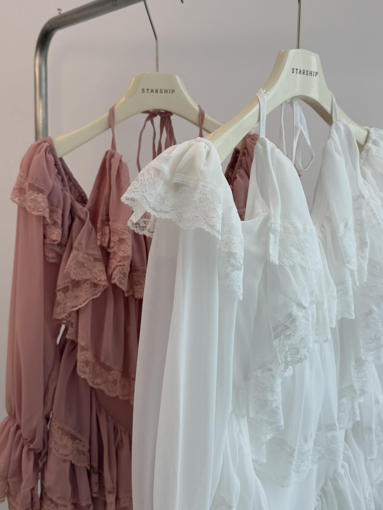 Cold Shoulder Long Sleeve Lace Dress