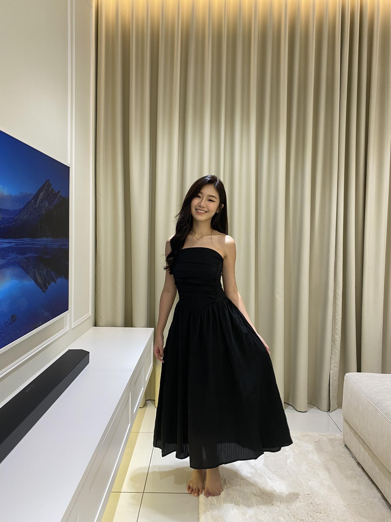 Black Tube Maxi Dress