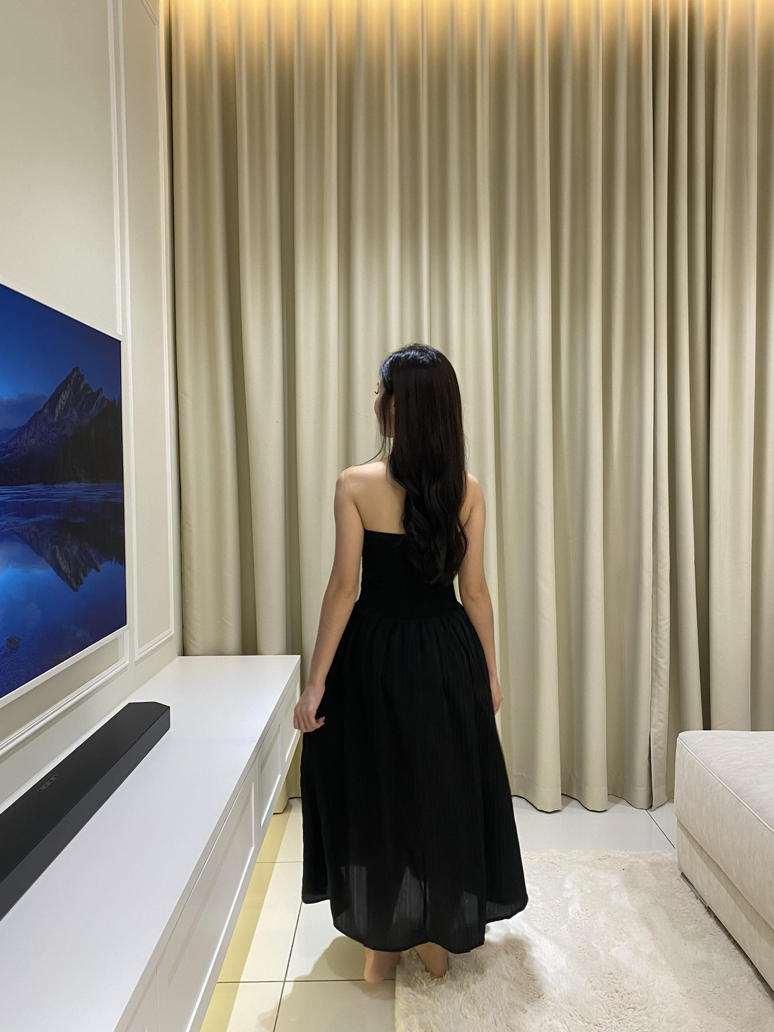 Black Tube Maxi Dress