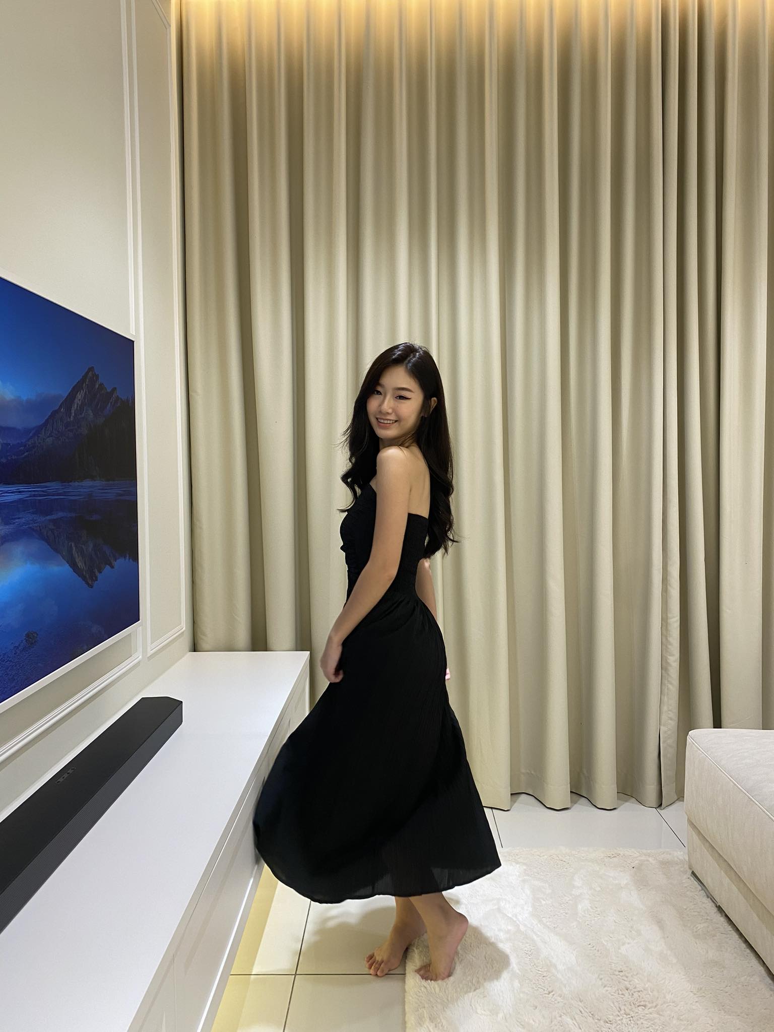 Black Tube Maxi Dress