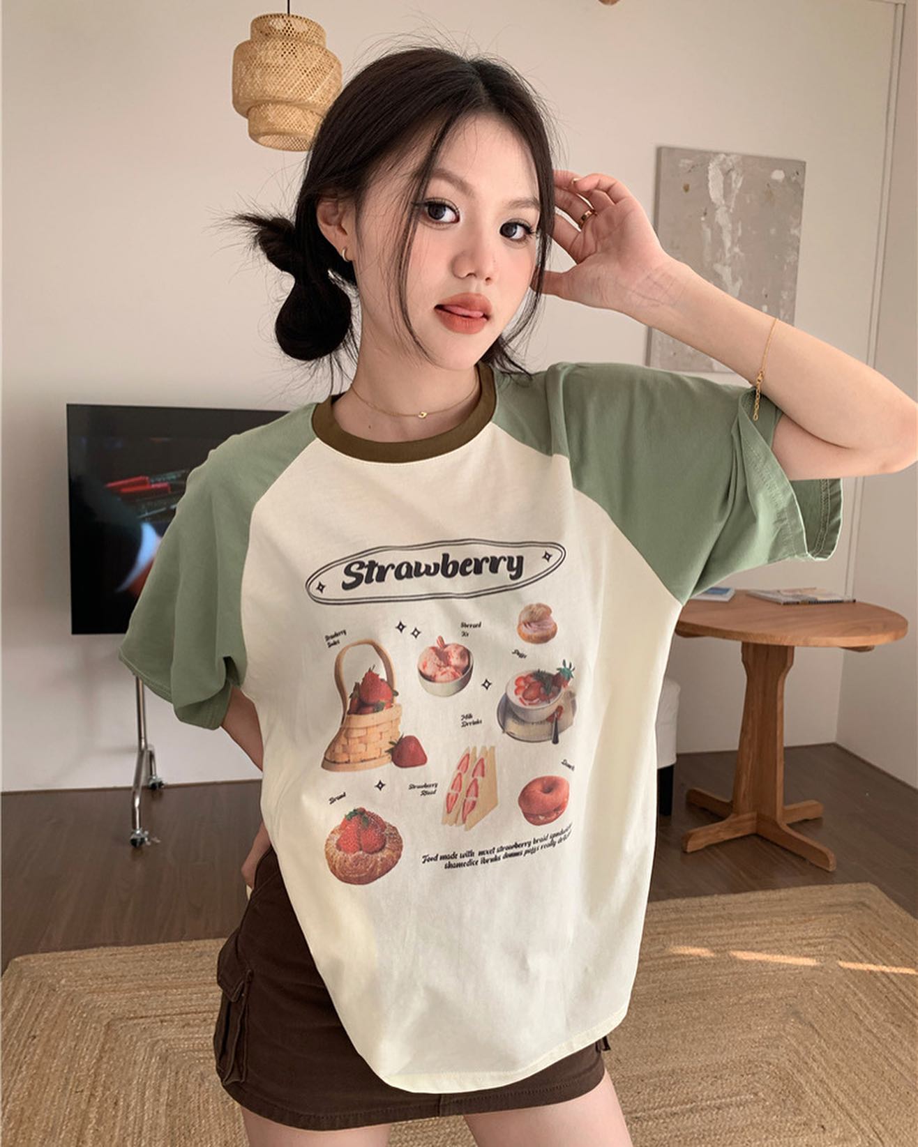 Strawberry Graphic T-Shirt
