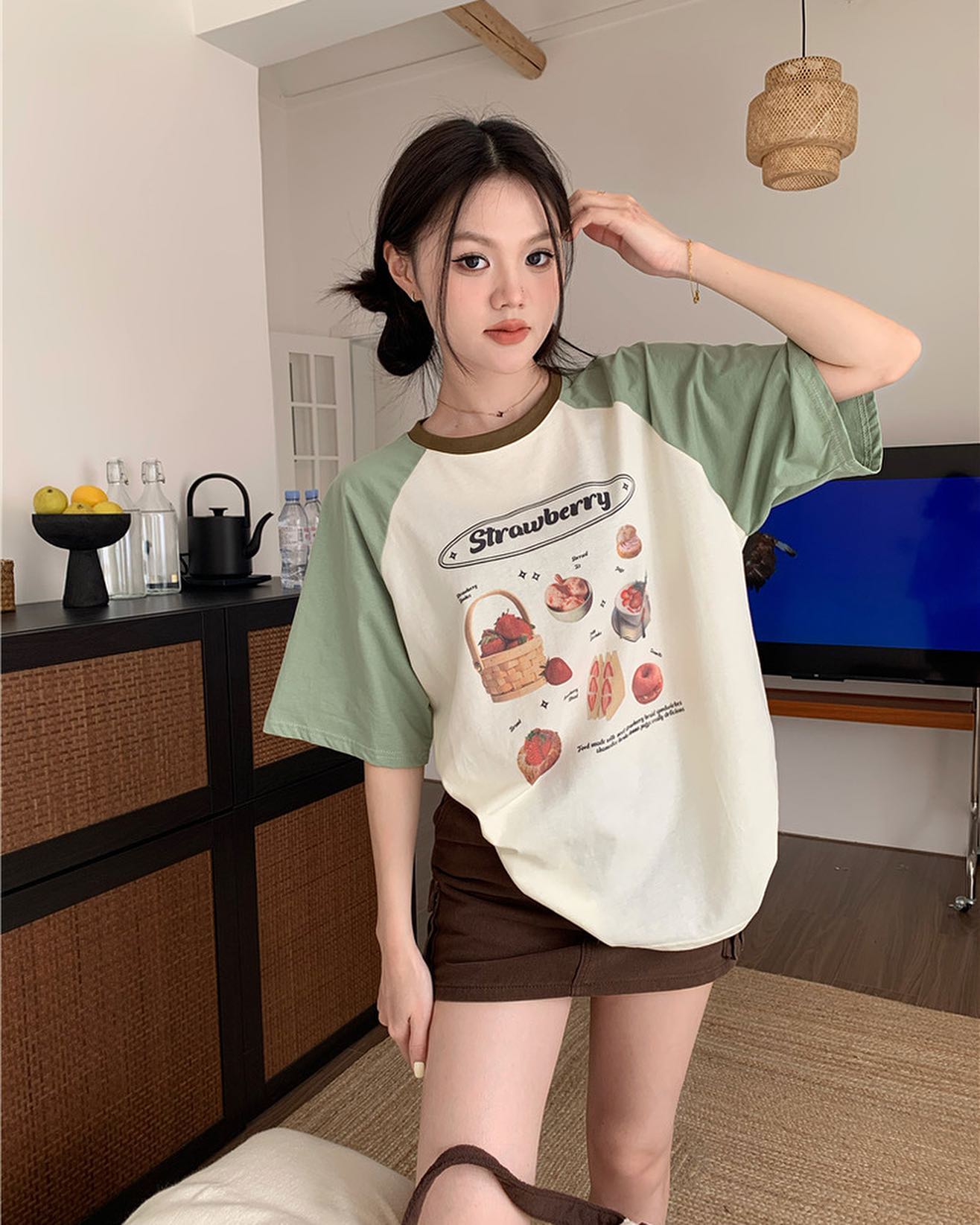 Strawberry Graphic T-Shirt