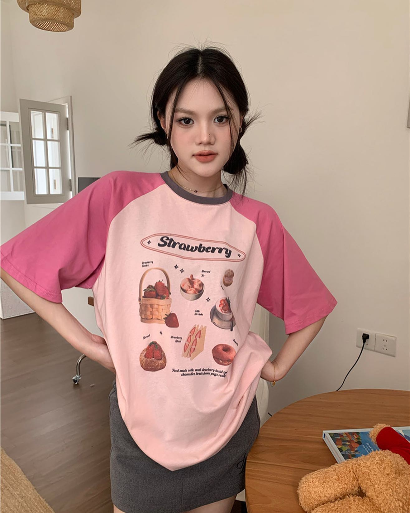 Strawberry Graphic T-Shirt