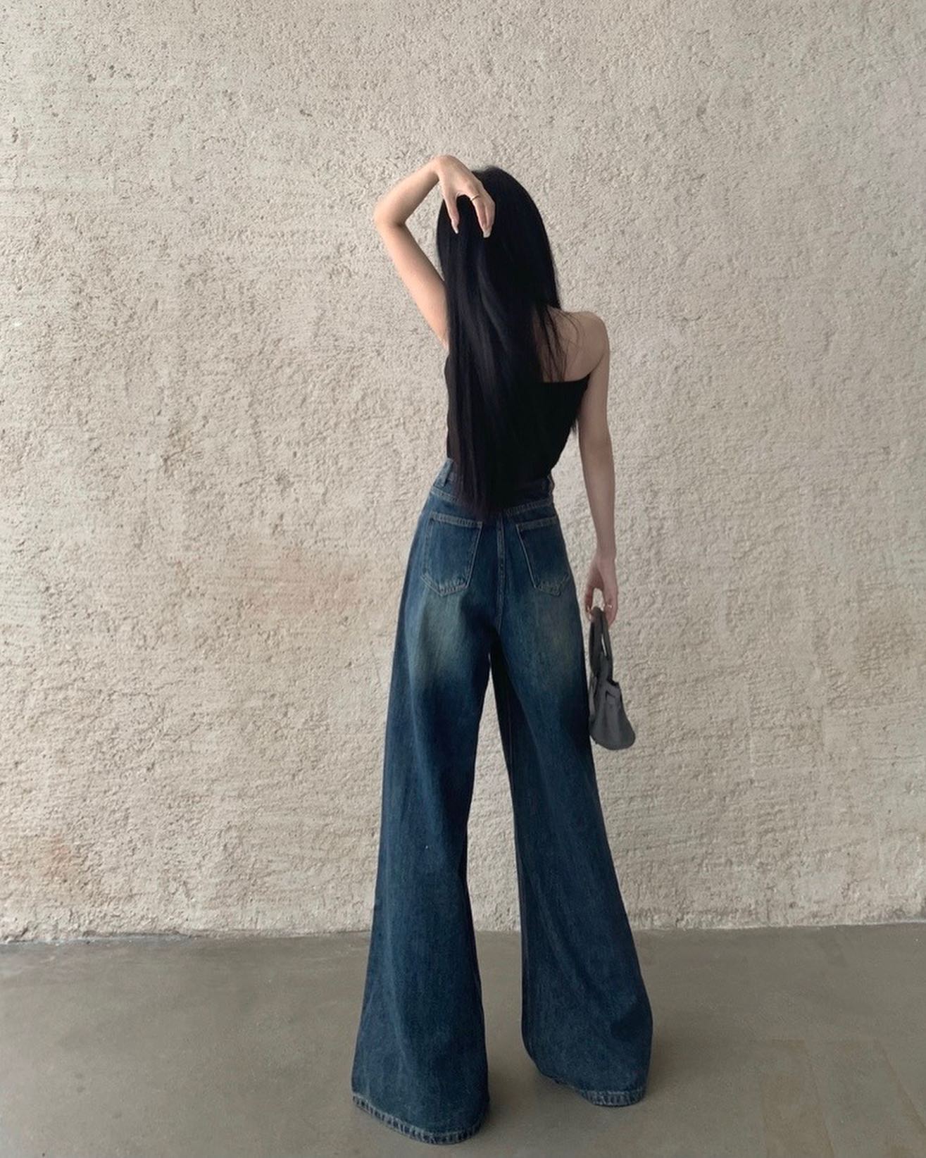 High Waist Wide Leg Jeans