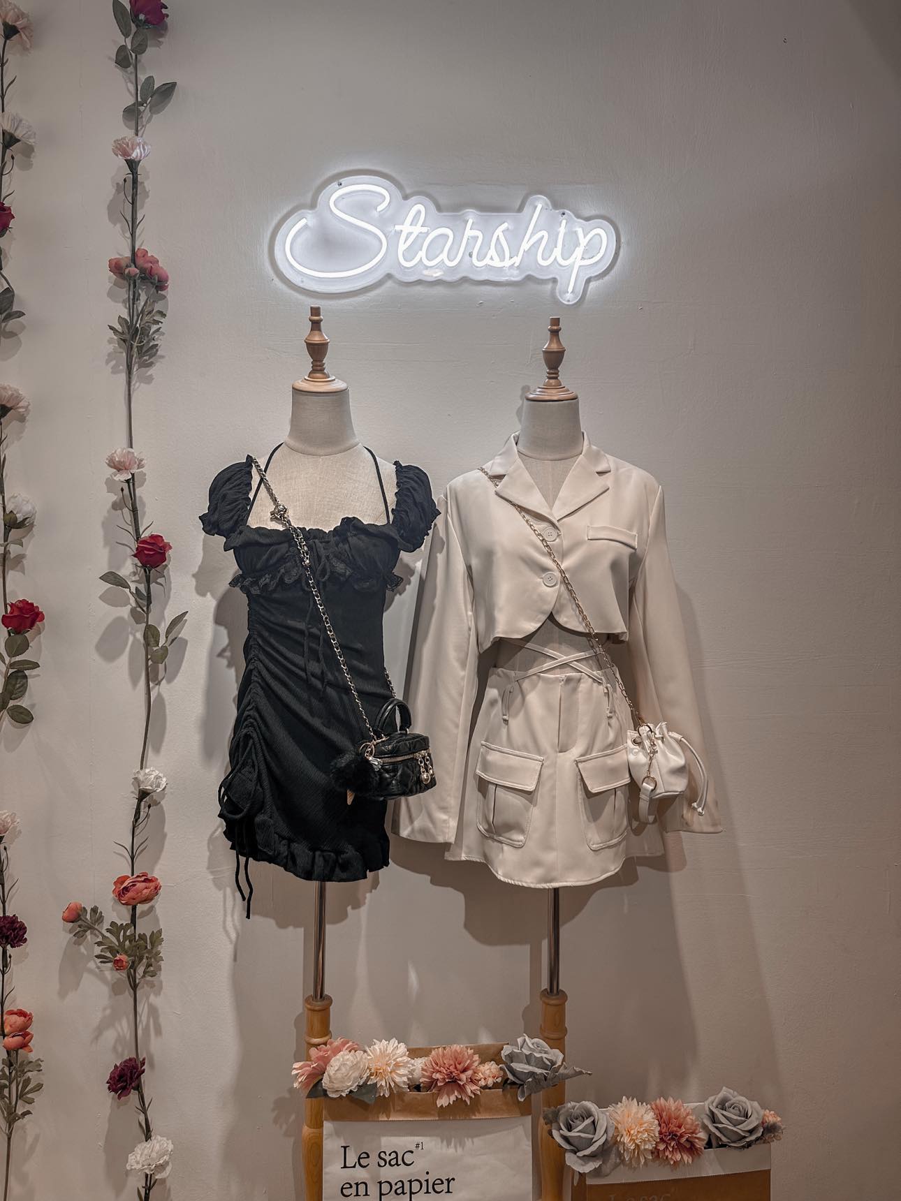 Drawstring Short Sleeve Dress