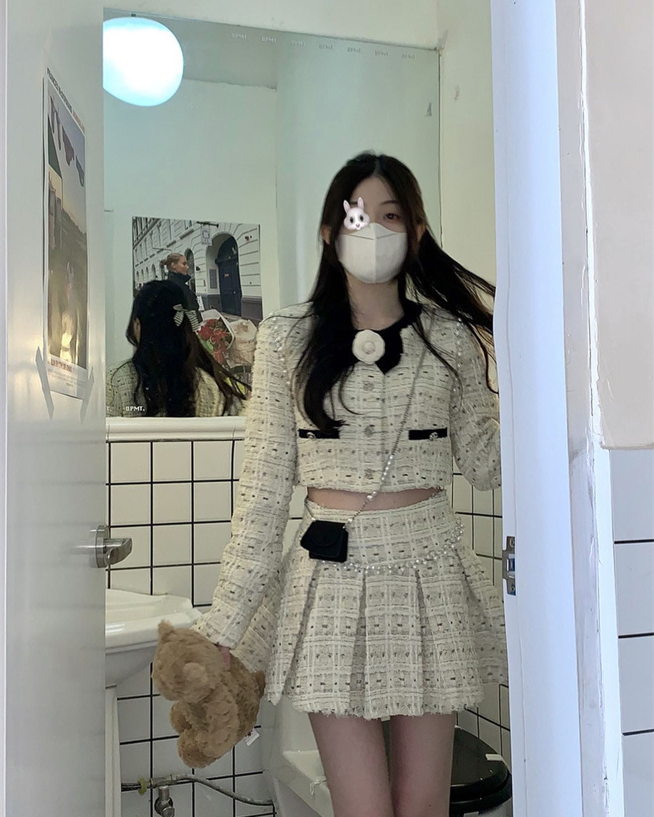 Beige Classy Set Wear