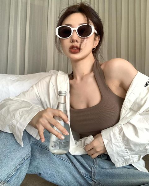 Bella Halter Neck Crop Top