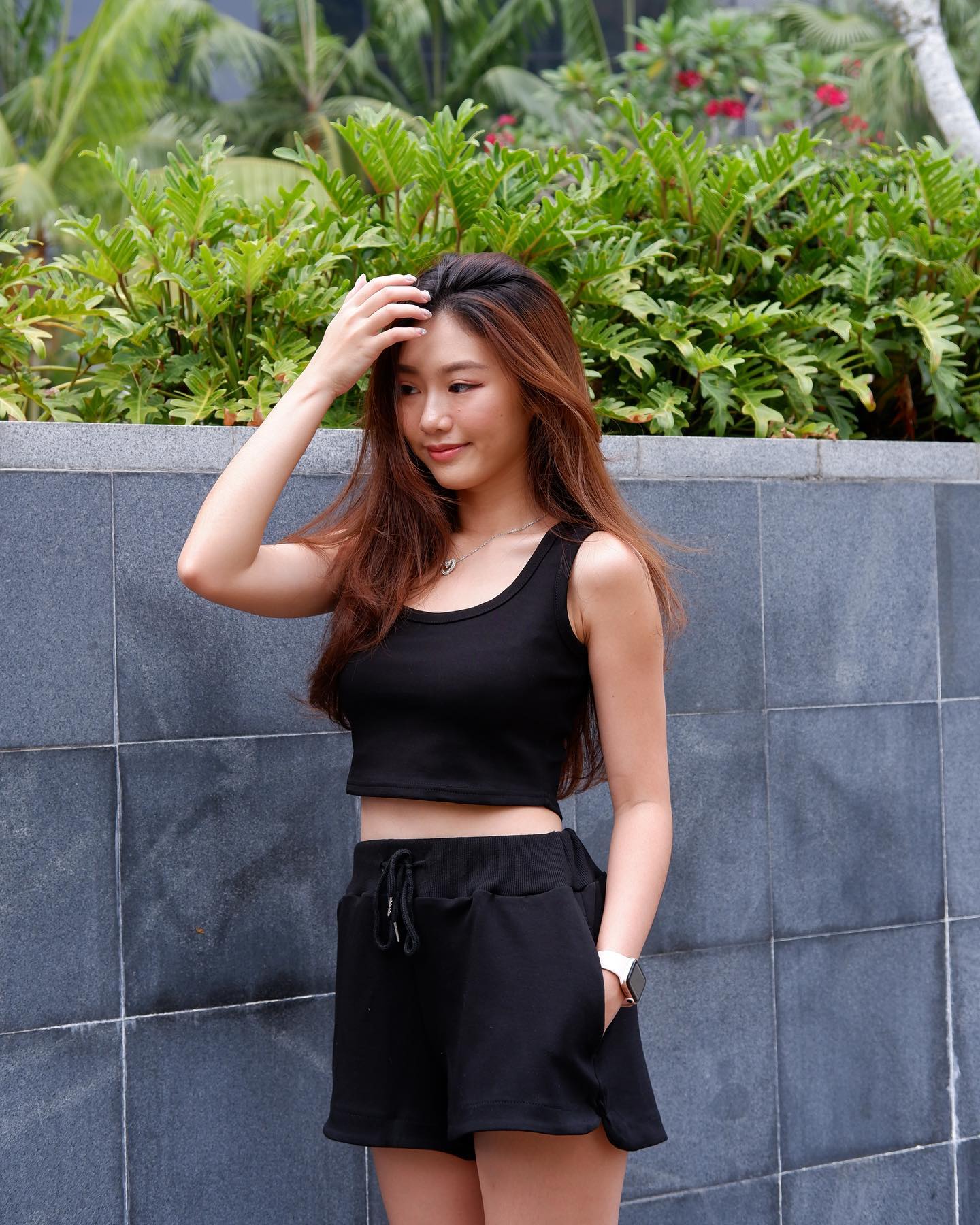 Basic Tank Top & Shorts Set Wear