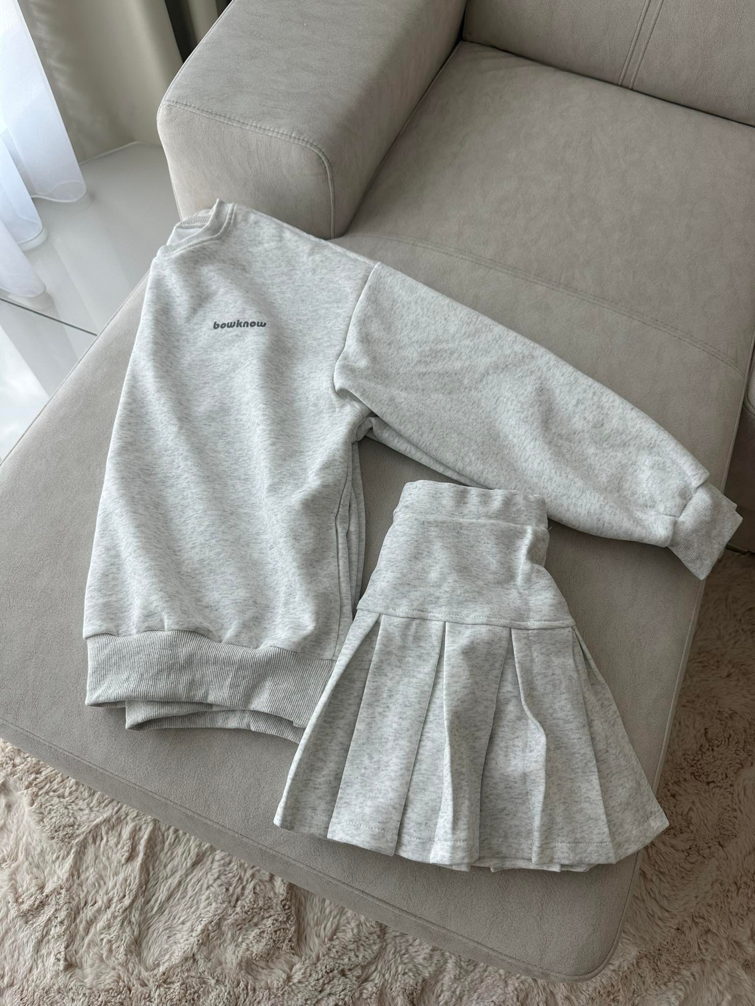 Long Sleeve Sweater & Skirt Set