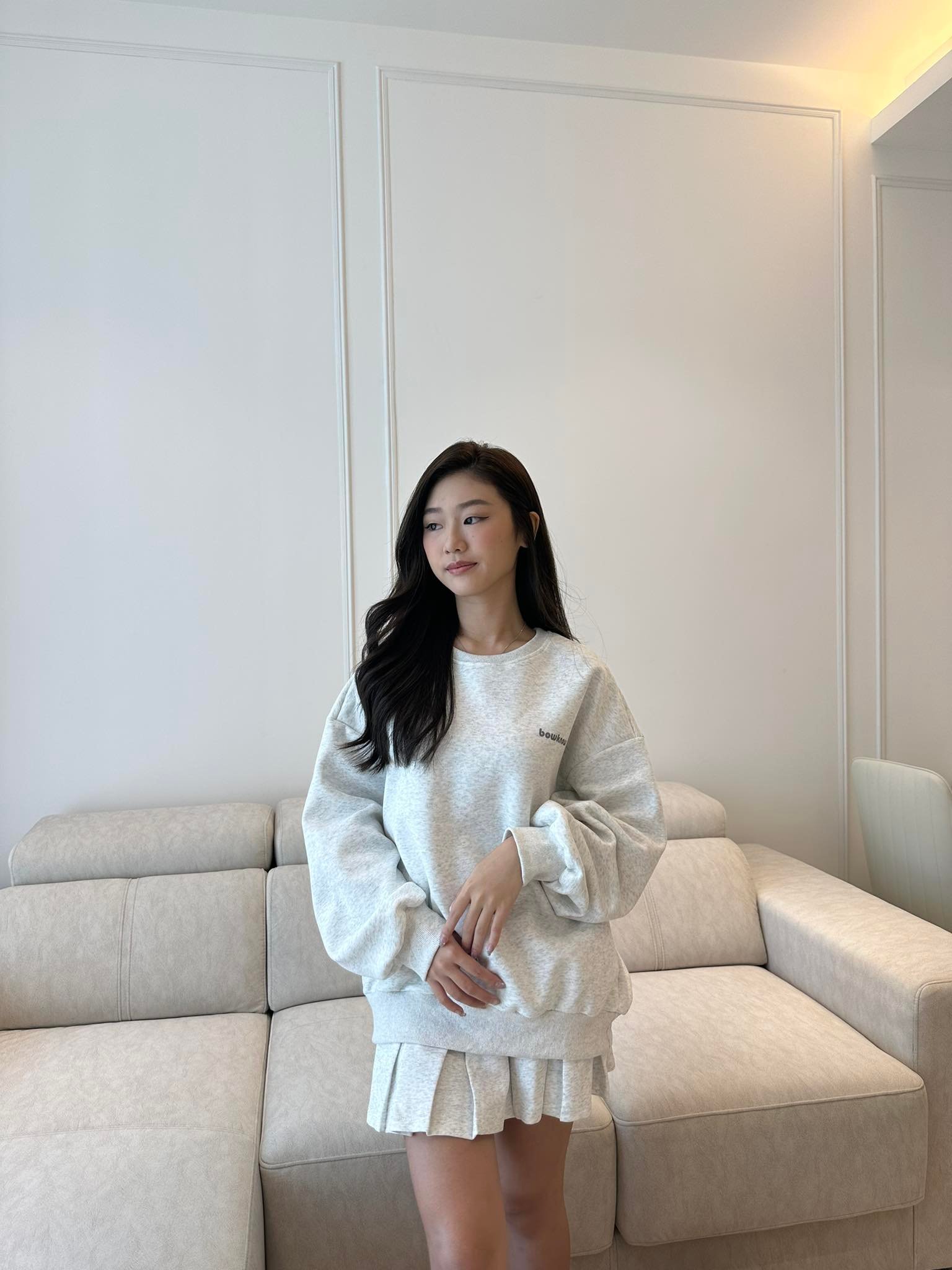 Long Sleeve Sweater & Skirt Set